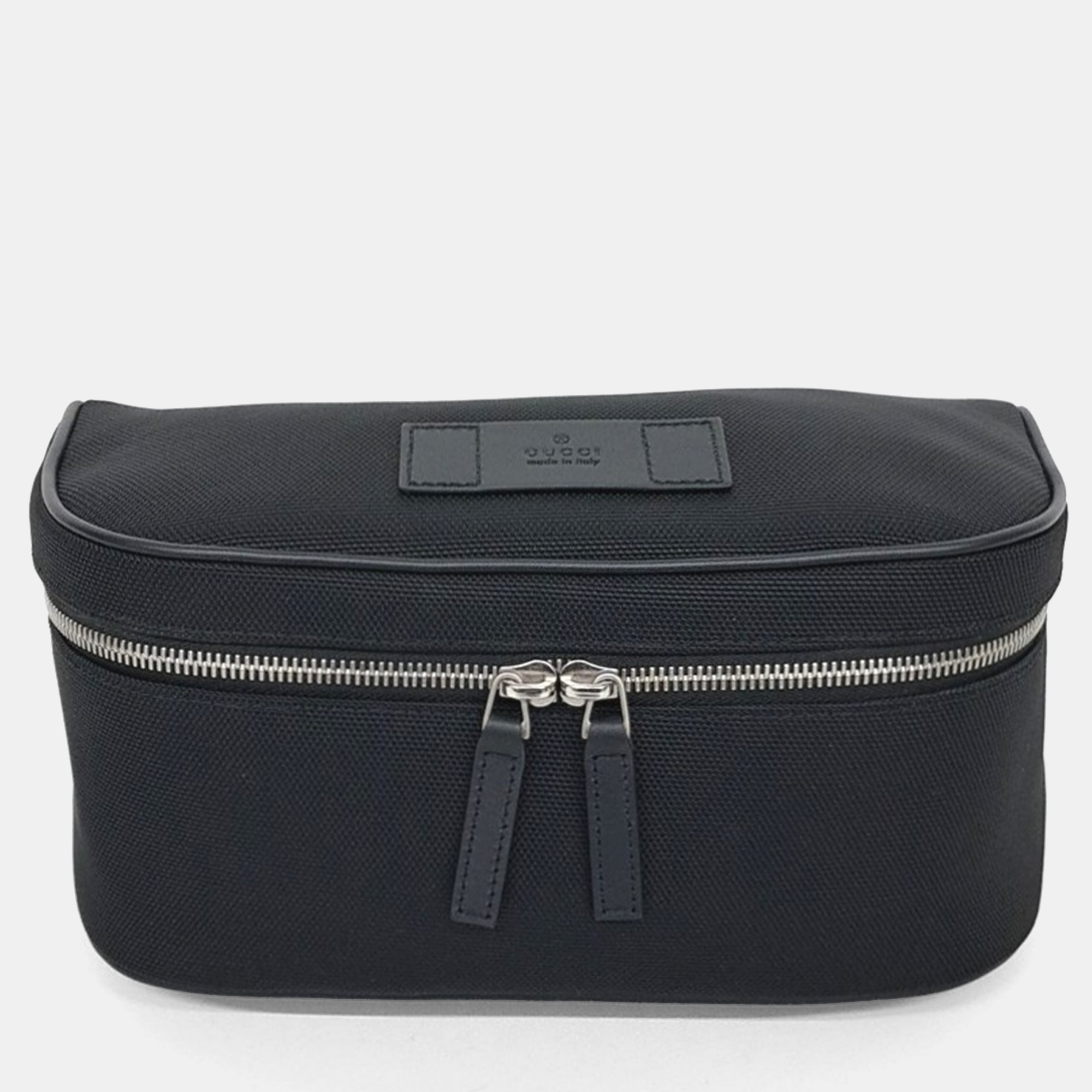 

Gucci Black Fabric Web Techno Hip Sack