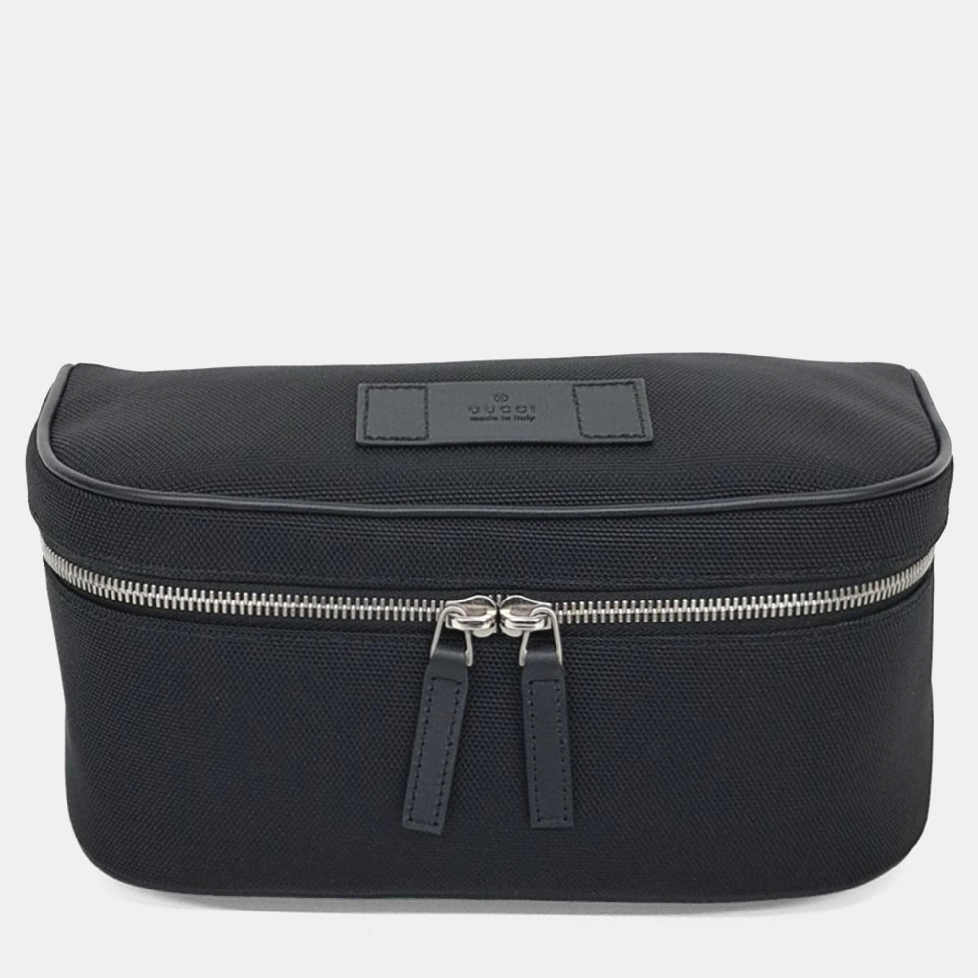 

Gucci Black Fabric Web Techno Hip Sack