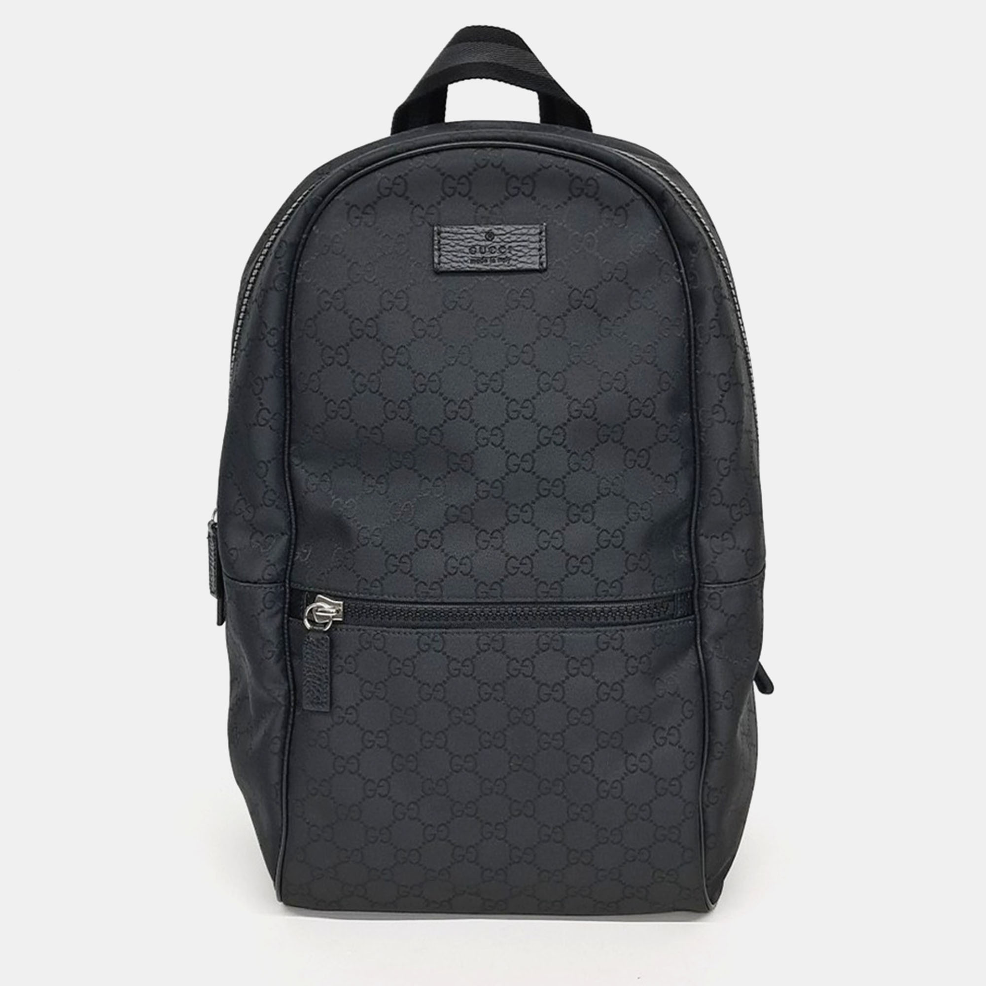 

Gucci Black Fabric Backpack