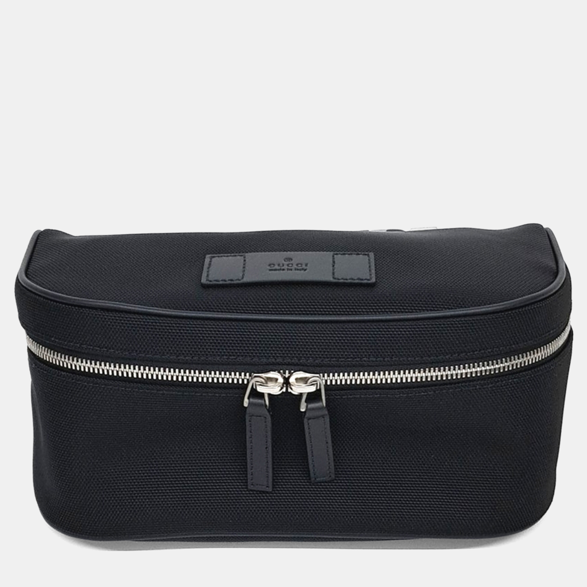 

Gucci Black Fabric Web Techno Hip Sack