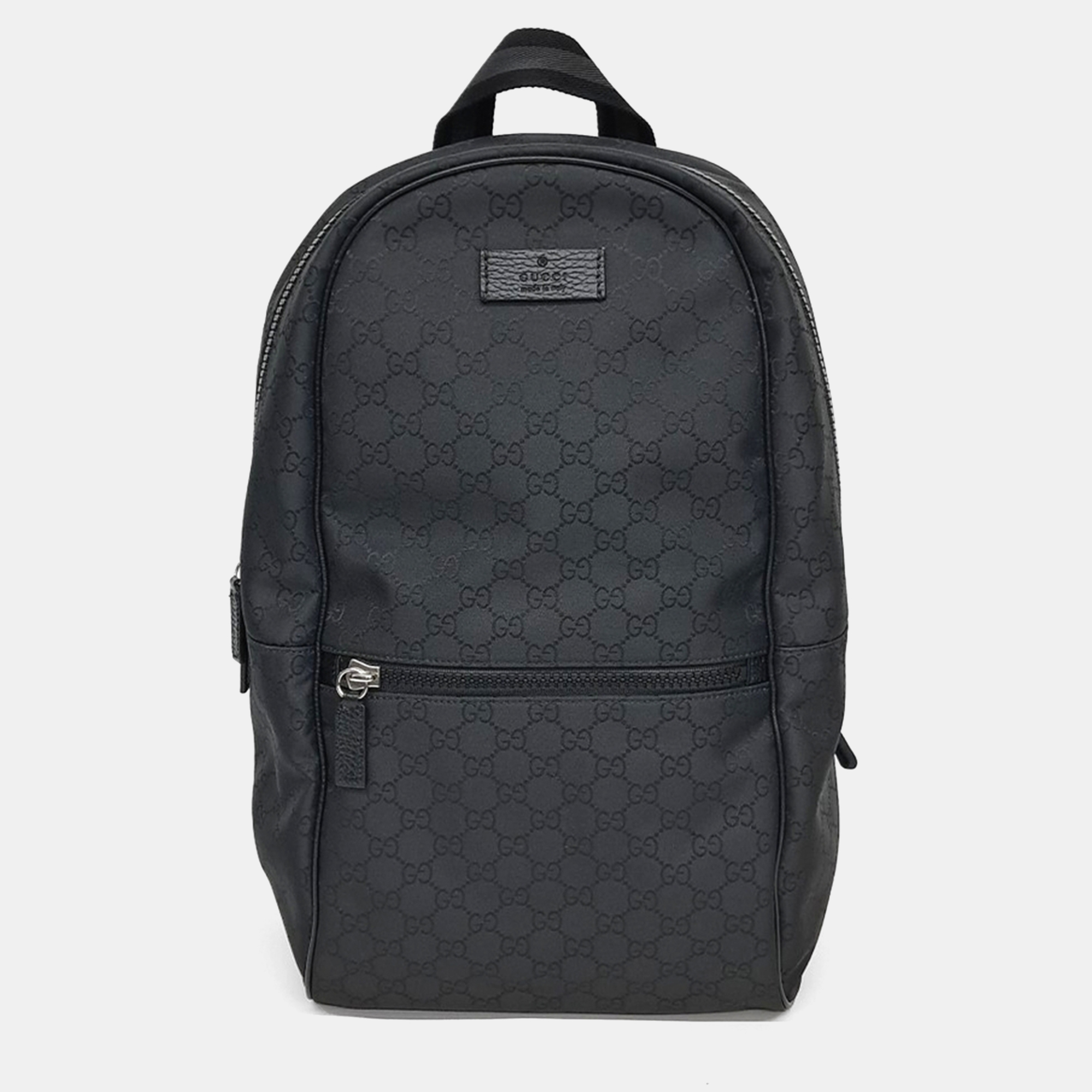 

Gucci Black Fabric Backpack