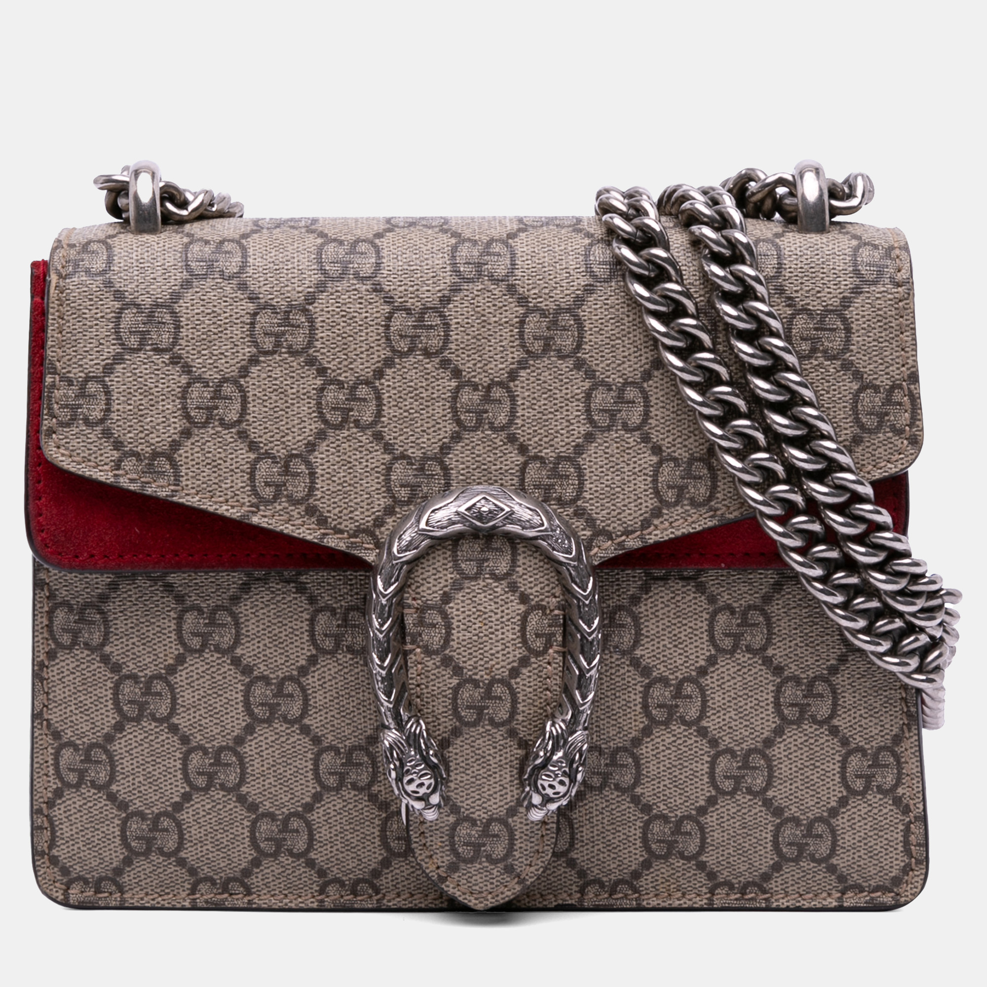 

Gucci Beige Mini GG Supreme Dionysus Crossbody