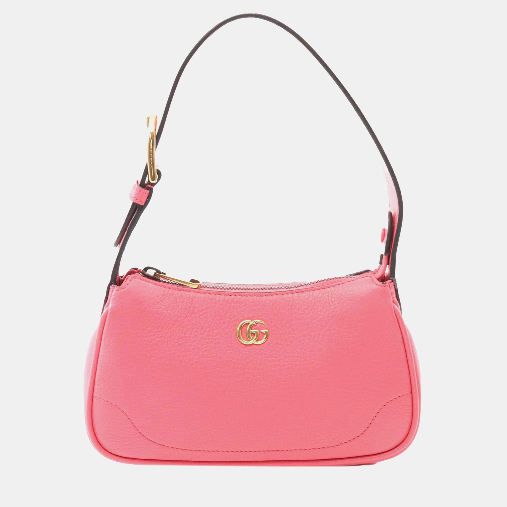 

Gucci Pink Mini Leather Aphrodite Shoulder Bag