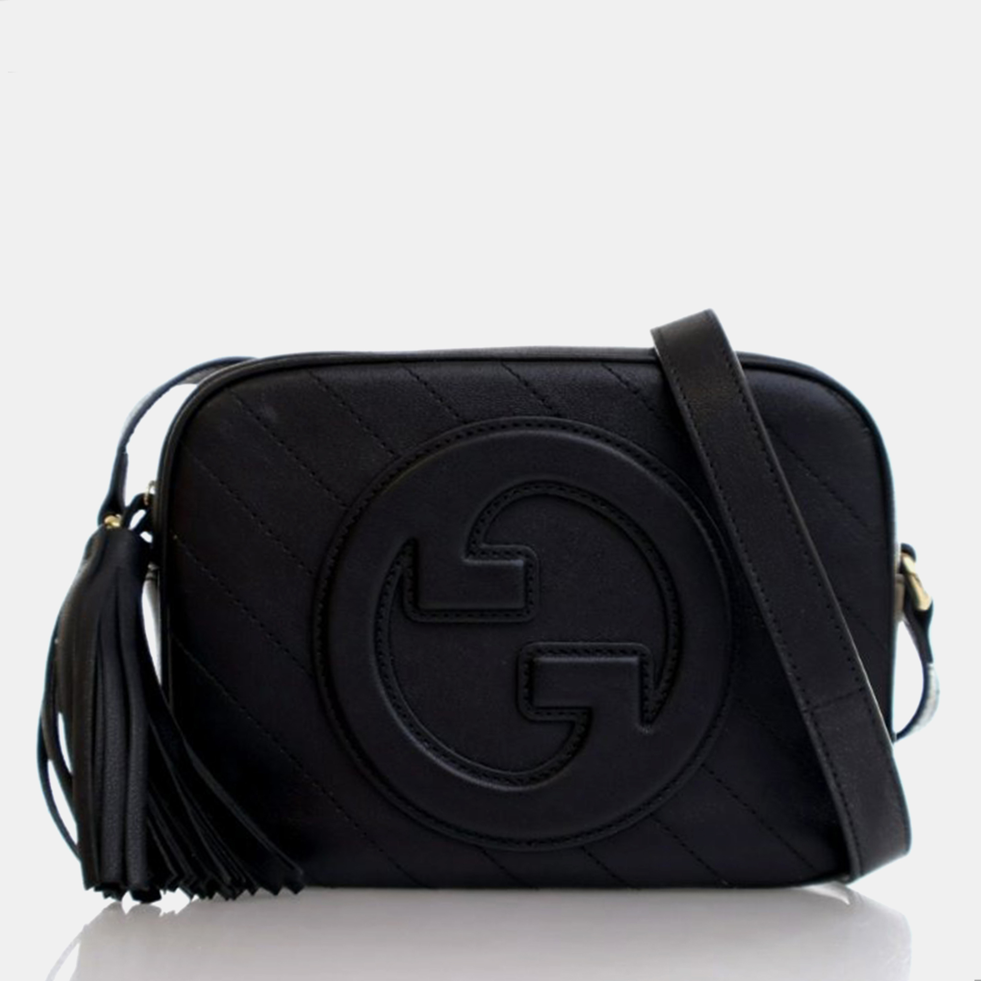 

Gucci Blondie Small Black Calfskin Shoulder Bag
