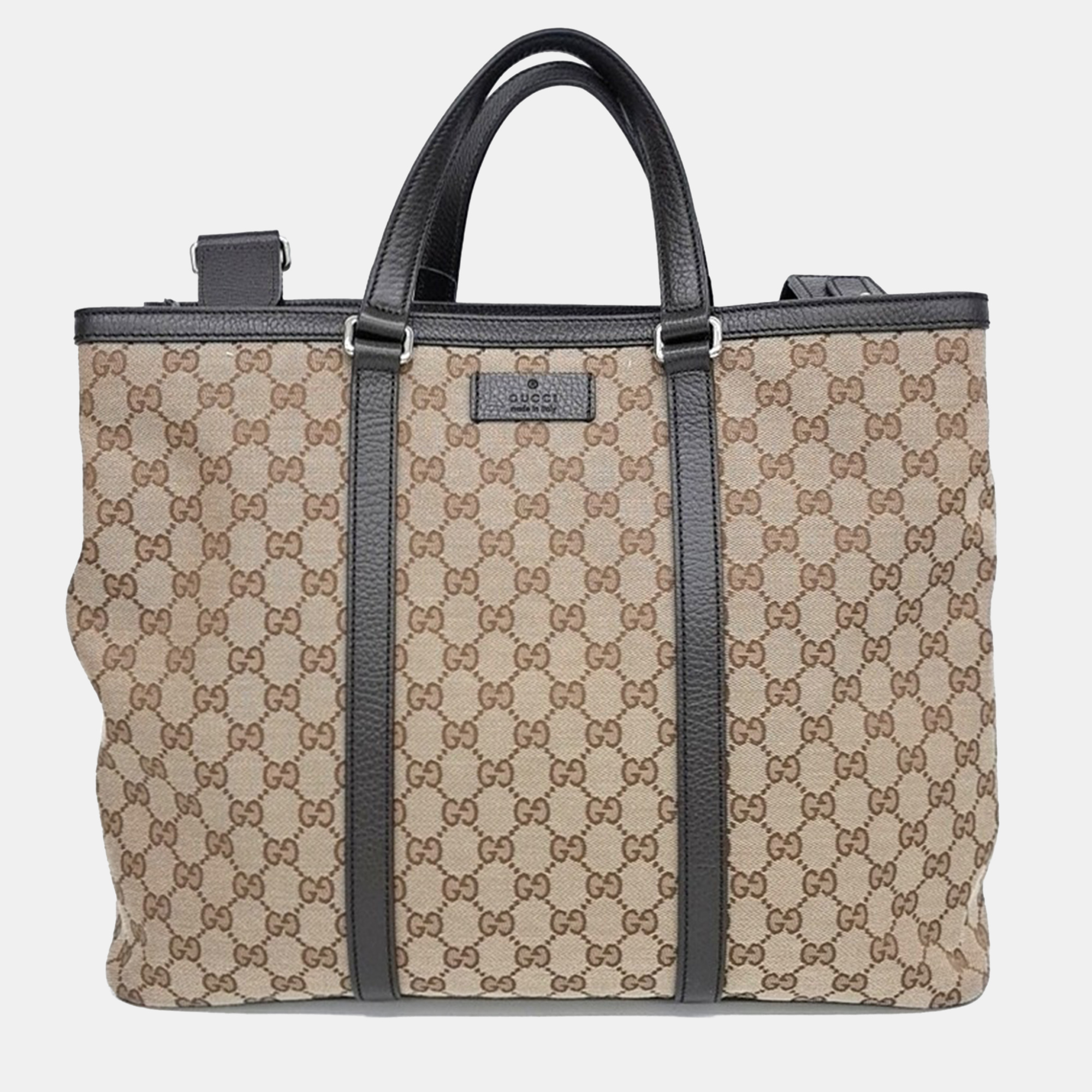 

Gucci Beige/Brown Canvas Jacquard Shoulder Bag