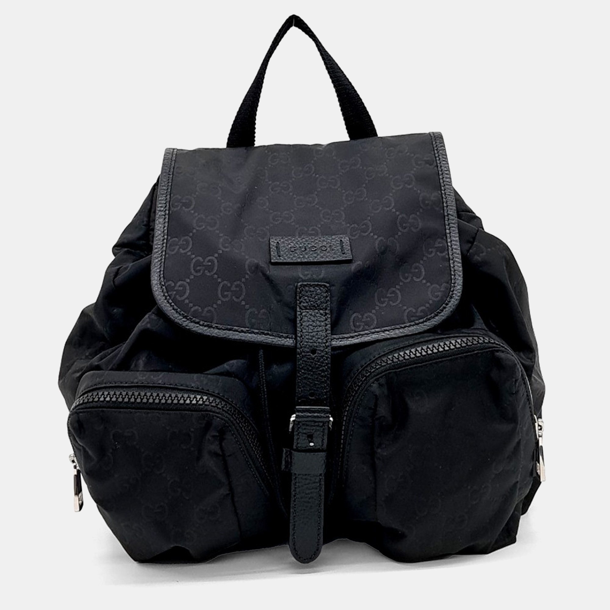 

Gucci Black Fabric Fabric Backpack