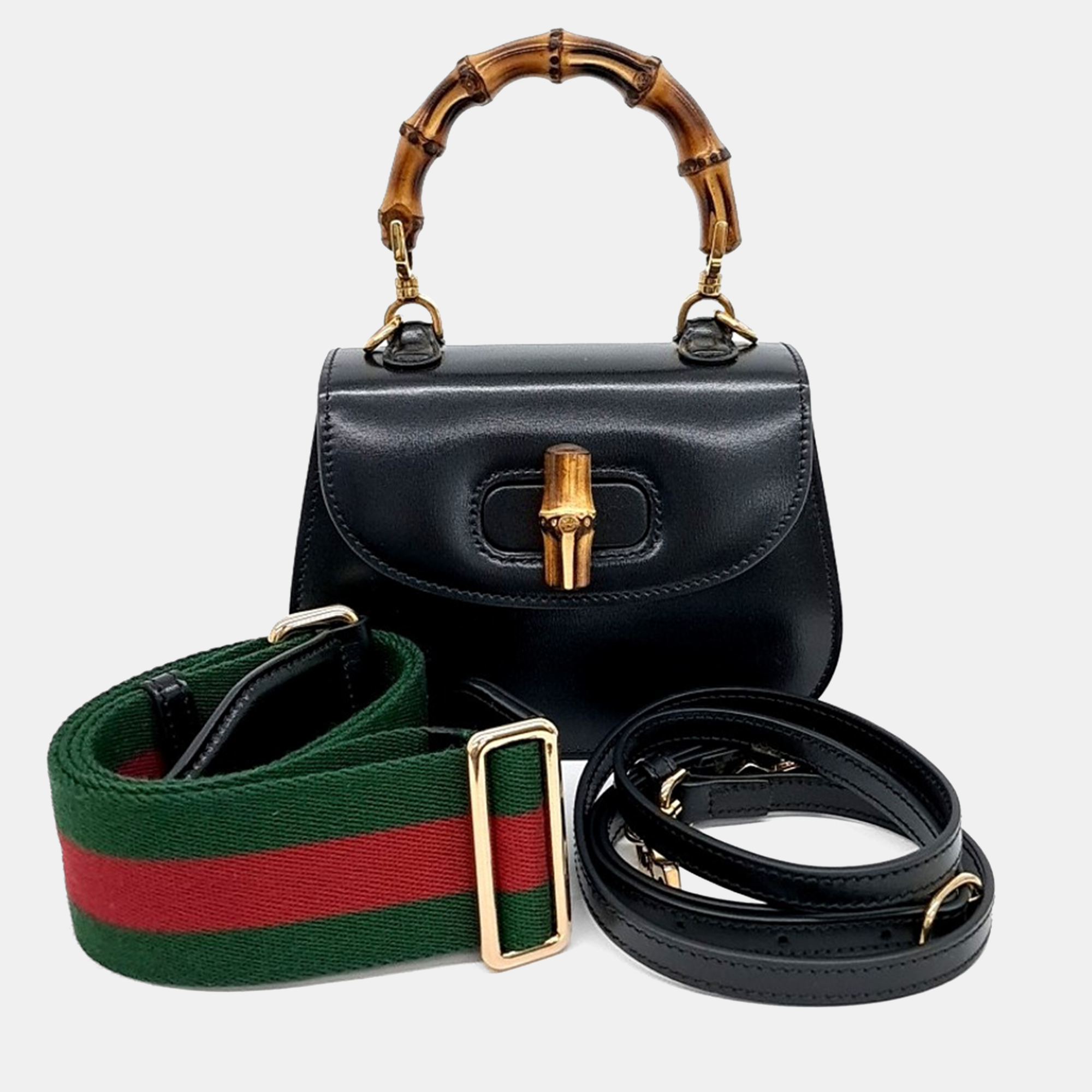 

Gucci 1947 Mini Top Handle Bag, Black