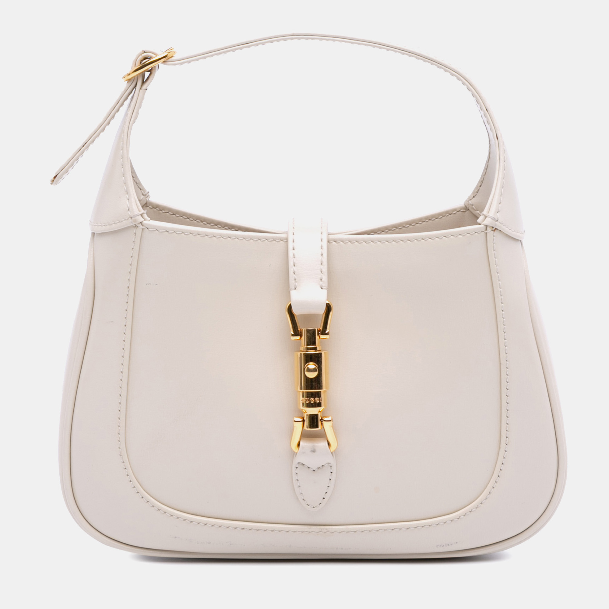 

Gucci White Mini Calfskin Jackie 1961 Crossbody Bag