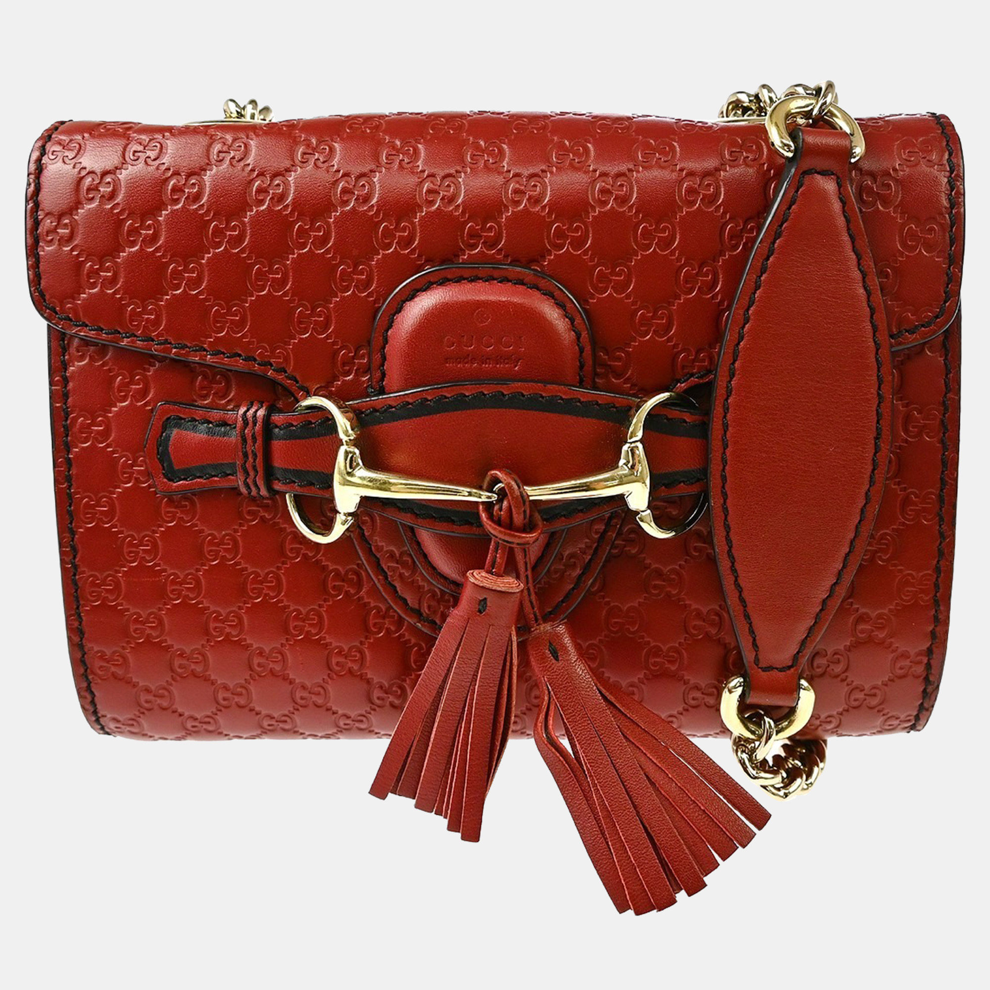 

Gucci Red Gucci Emily Mini Shoulder Bag