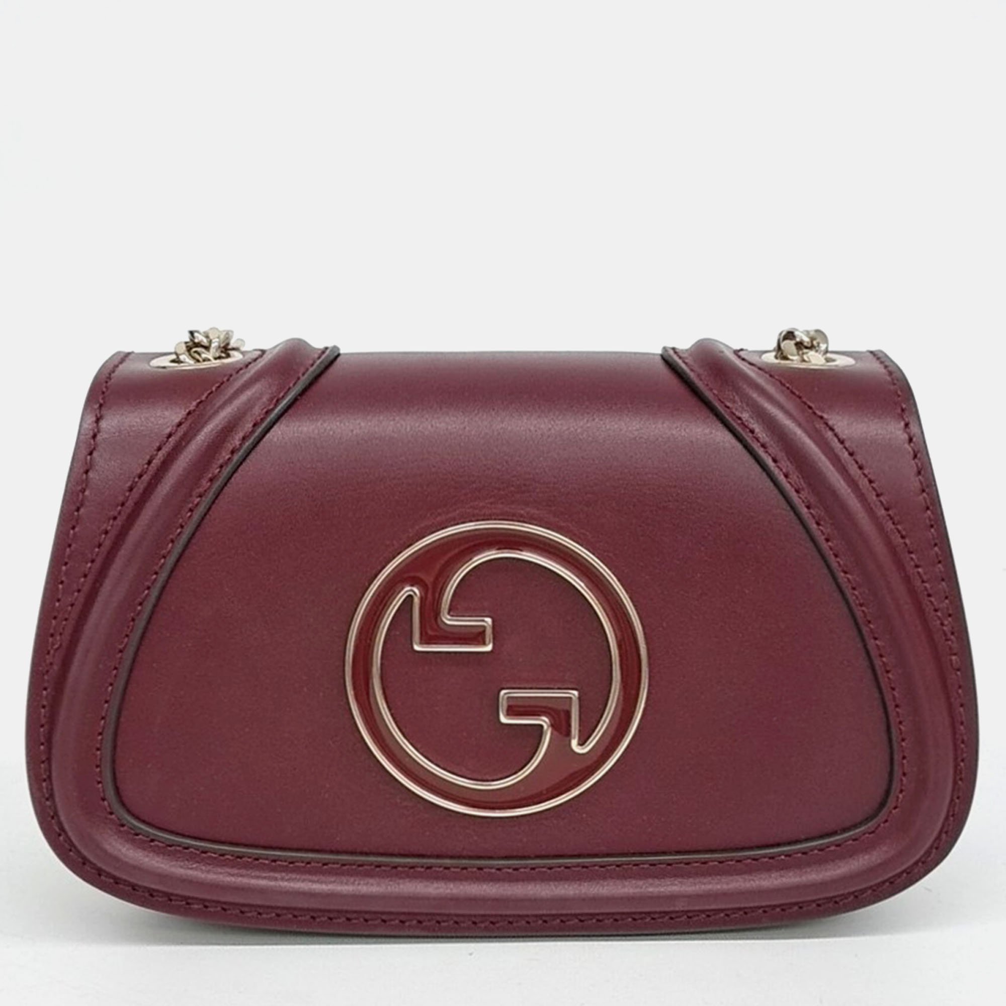 

Gucci Red Leather Blondie Small Shoulder Bag