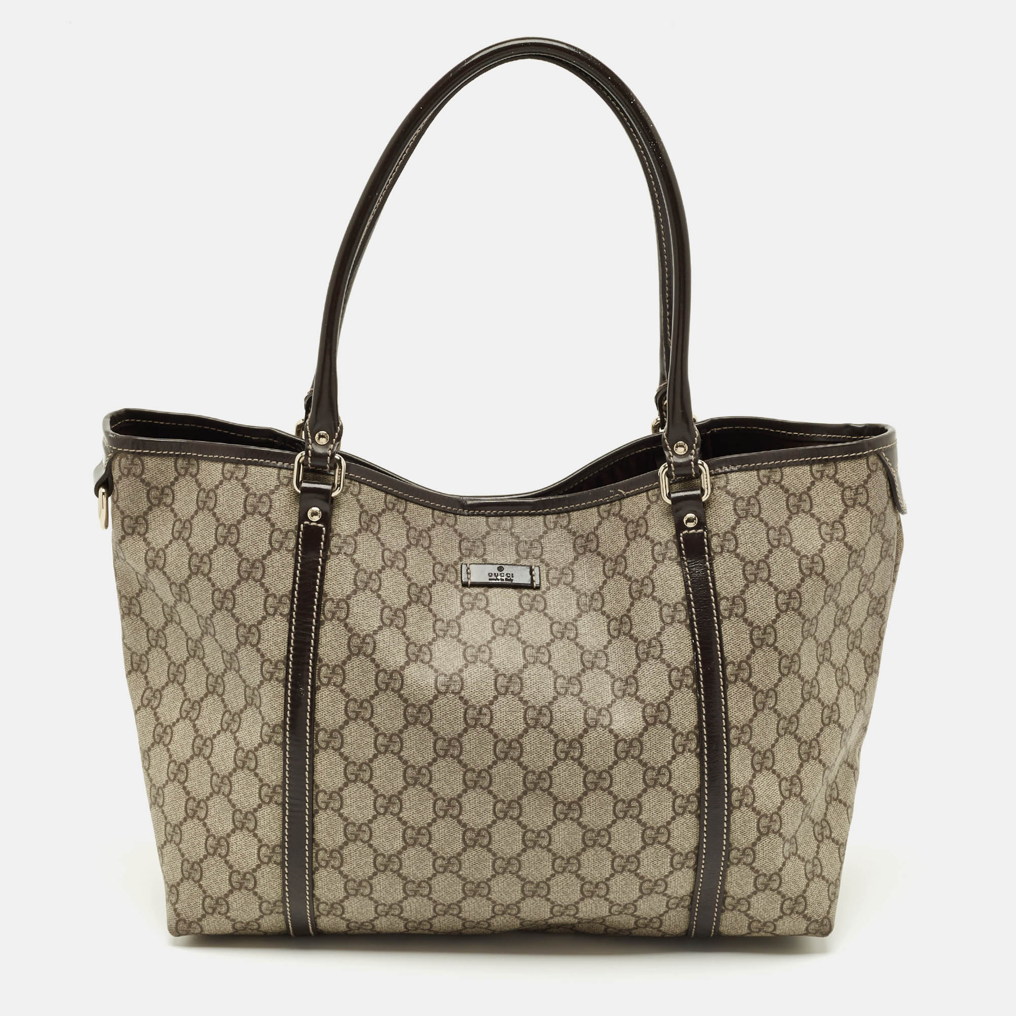 

Gucci Beige/Brown GG Supreme Canvas  Joy Tote
