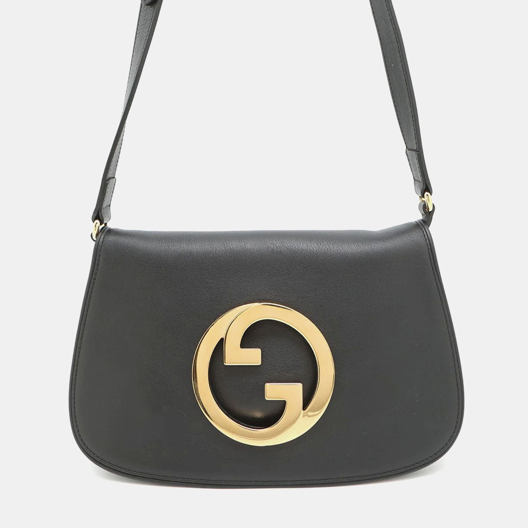 

Gucci Blondie 2WAY Shoulder Black Leather Size Small