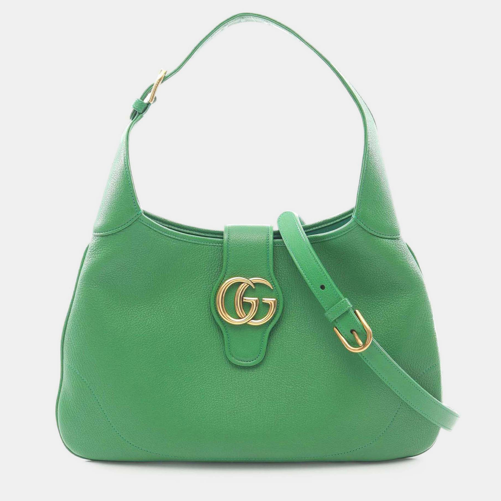 

Gucci Green Medium Leather Aphrodite Crossbody