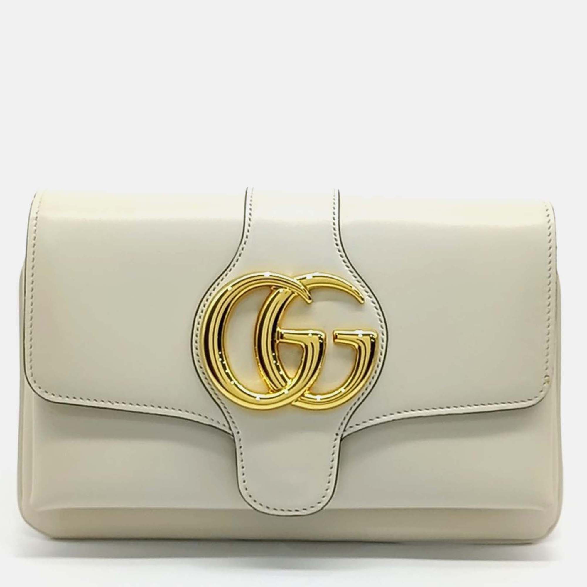 

Gucci Beige Leather Ali Shoulder Bag Small