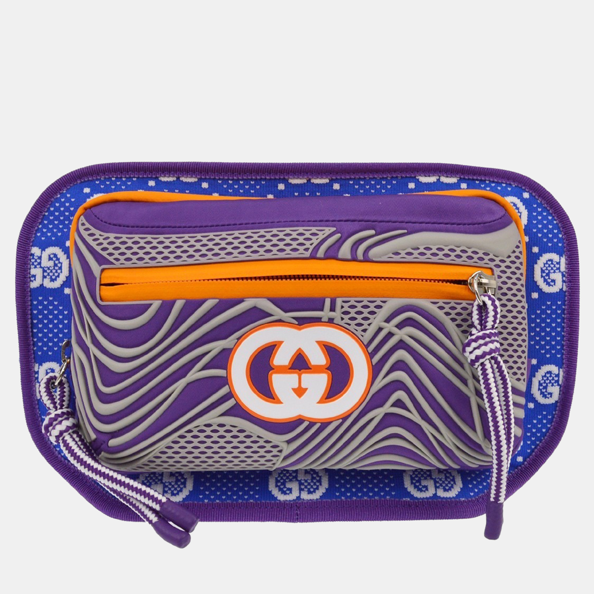 

Gucci Blue Purple GG Bum Bag