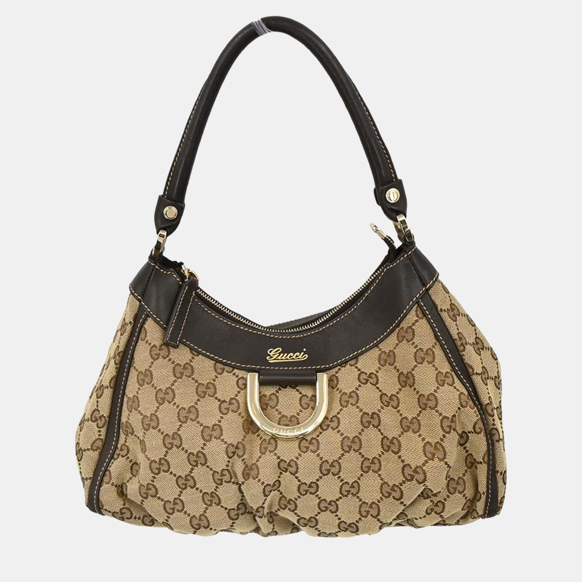 

Gucci Beige GG Hobo Handbag