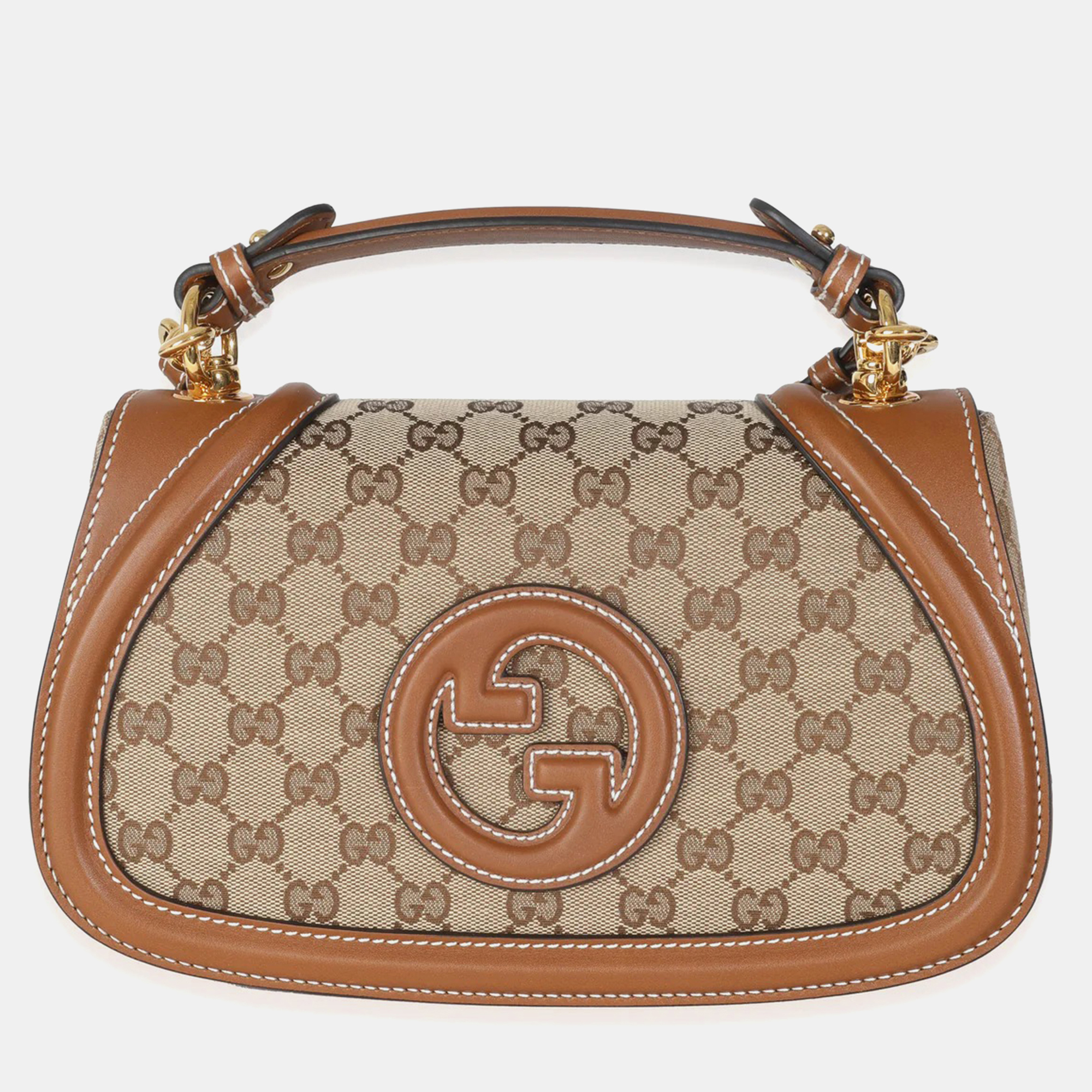 

Gucci Beige GG Canvas Medium Blondie Bag