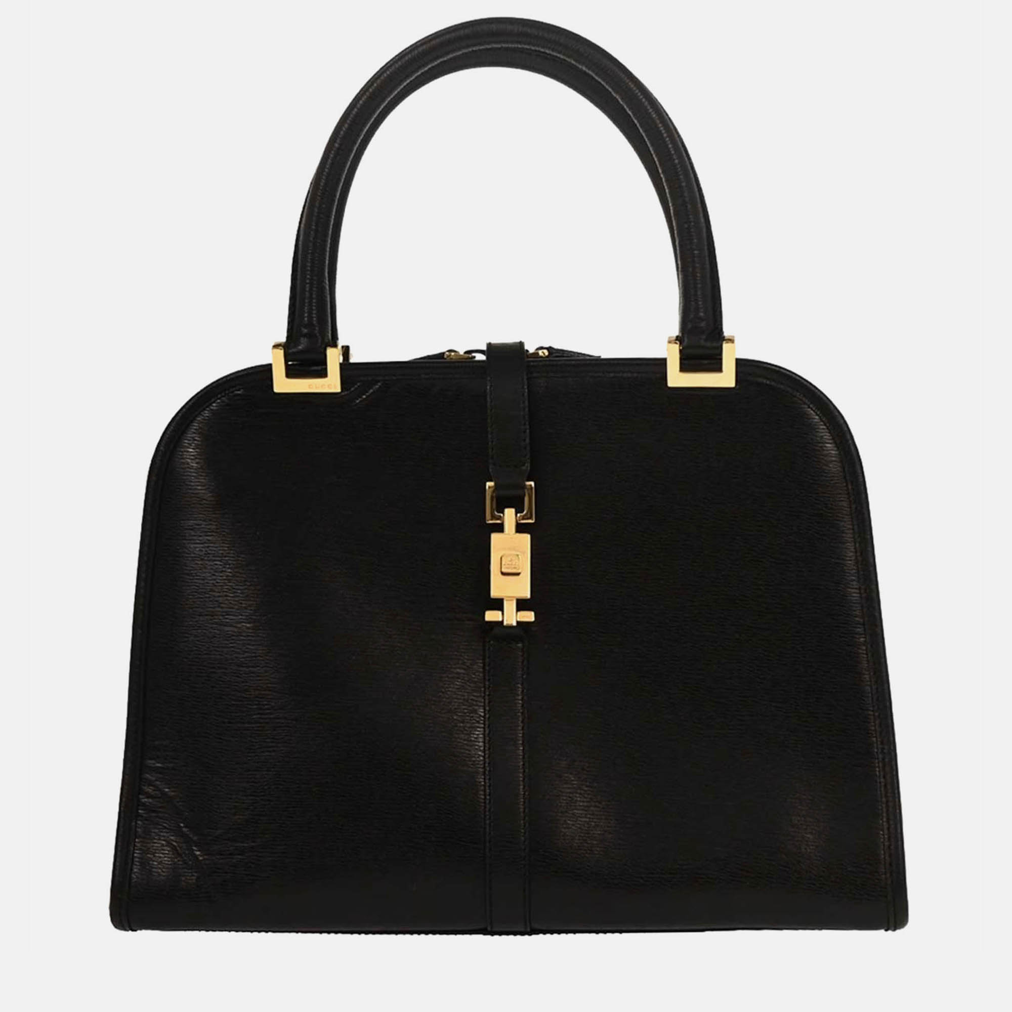 

Gucci Black Jackie Handbag