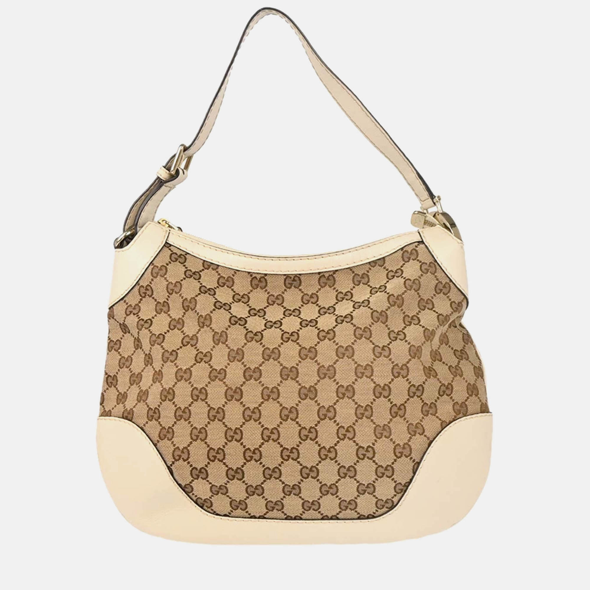 

Gucci Beige GG Hobo Handbag