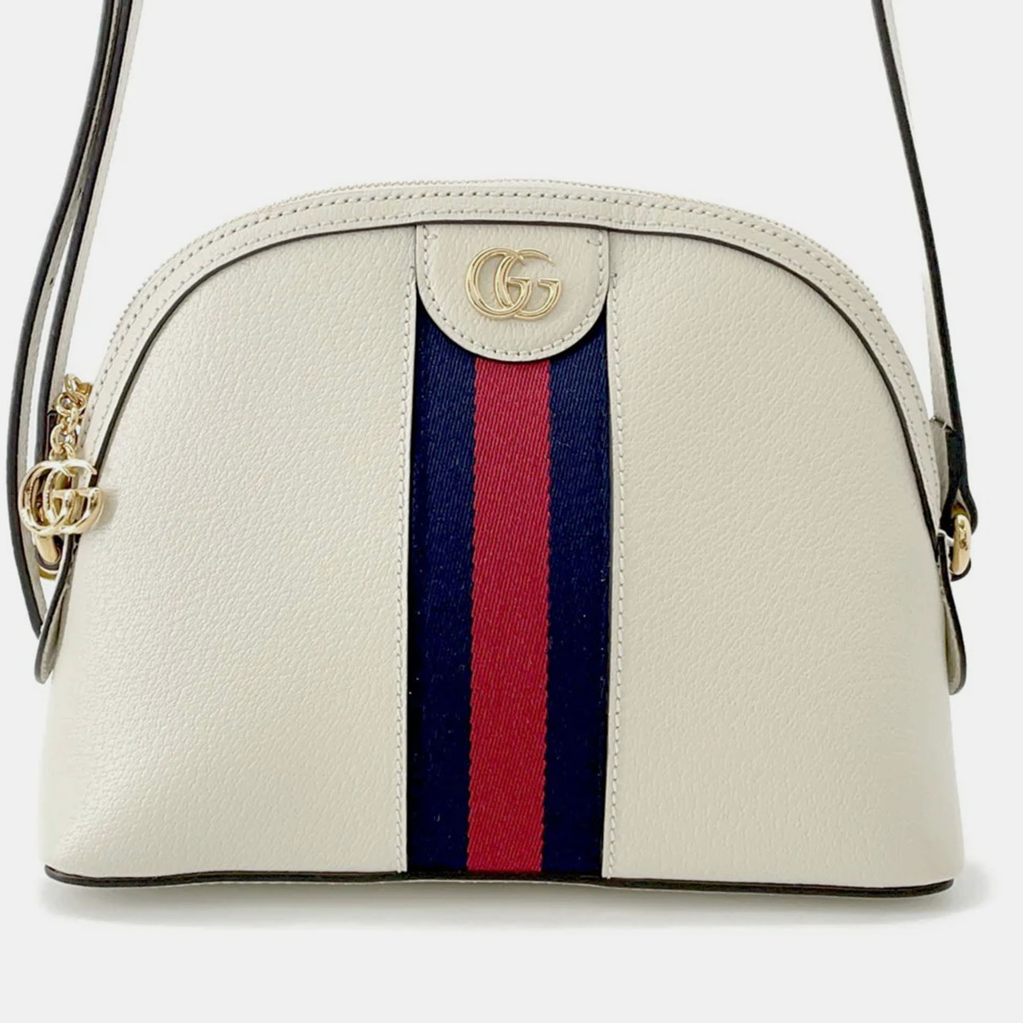 

Gucci Ophidia Shoulder Bag White Leather