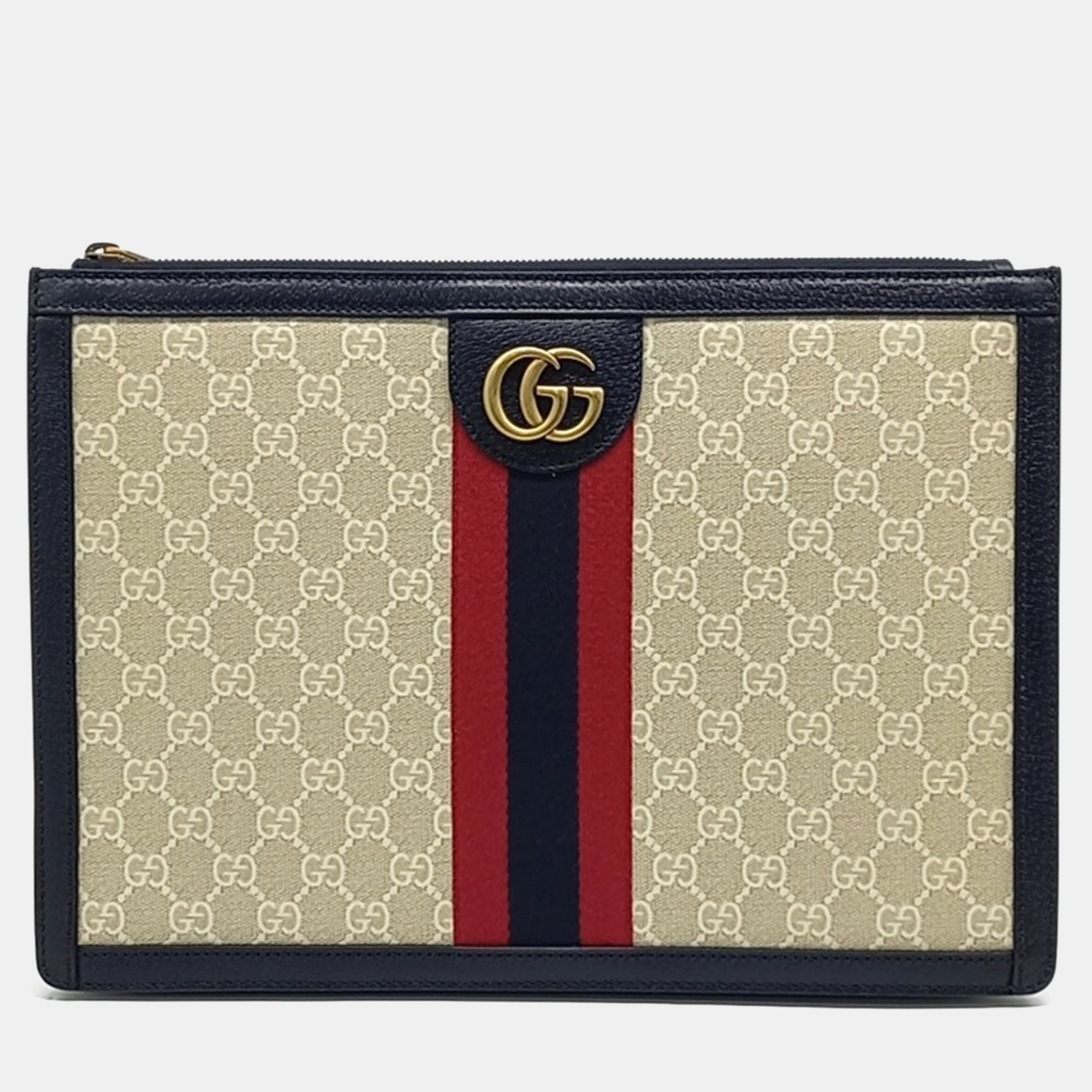 

Gucci Multicolor Coated Canvas Ophidia Portfolio Case