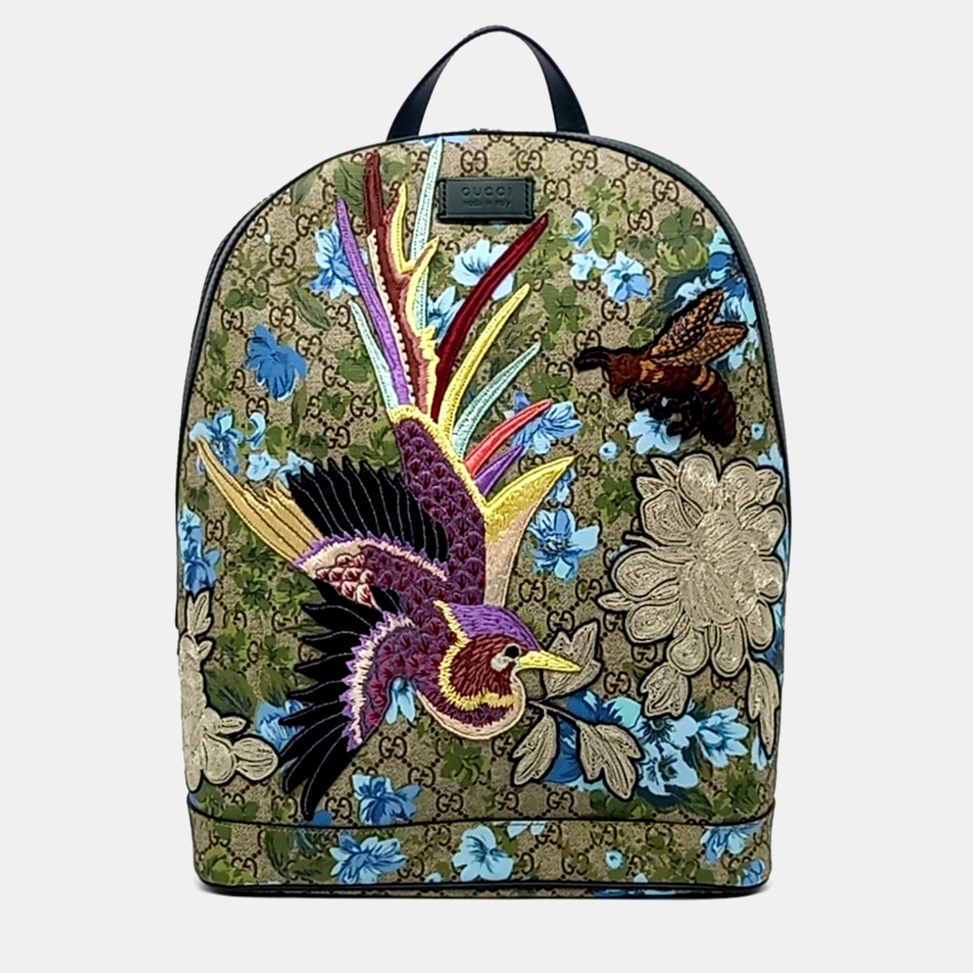 

Gucci Multicolor Canvas Supreme Backpack