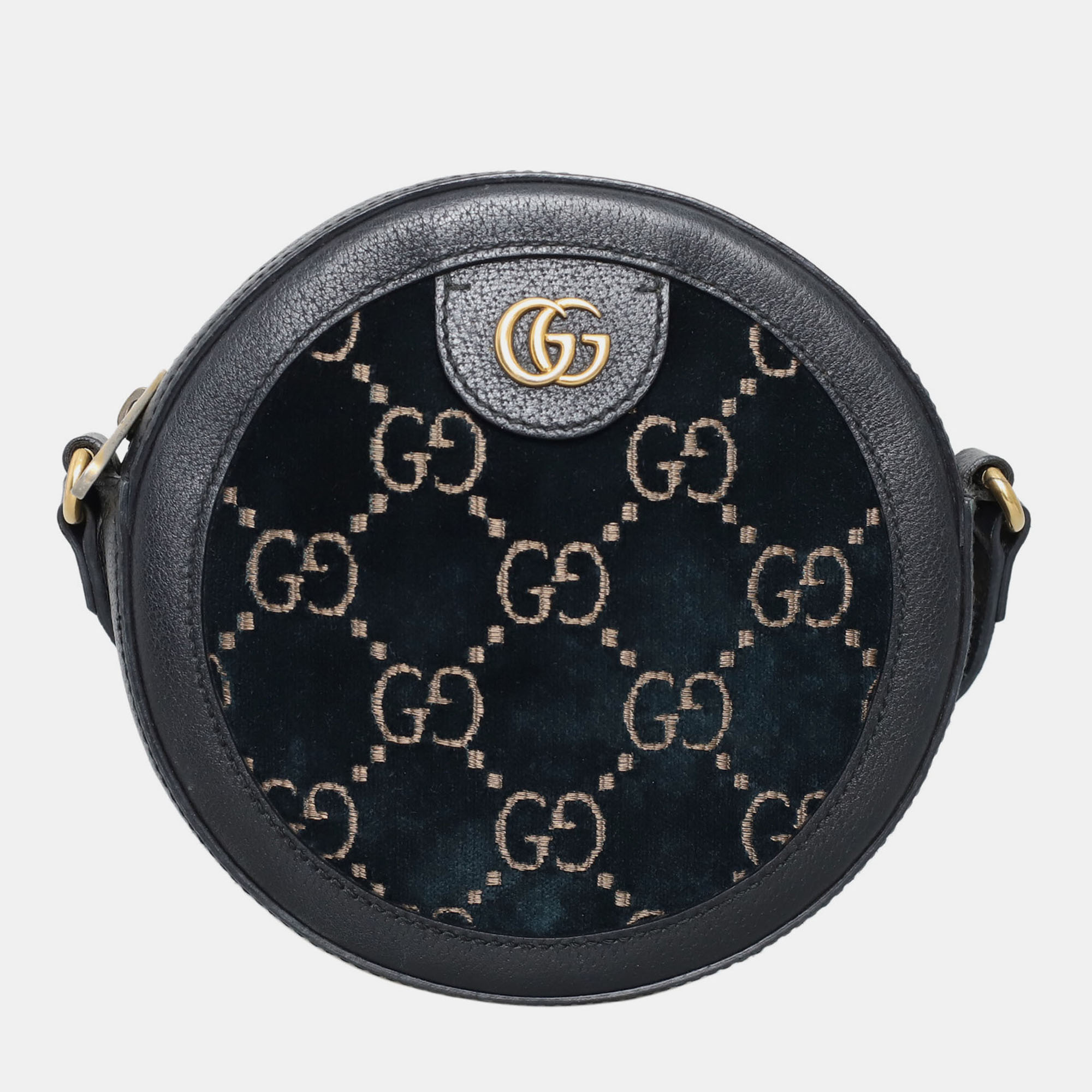 

Gucci Ophidia Round Bag, Navy blue