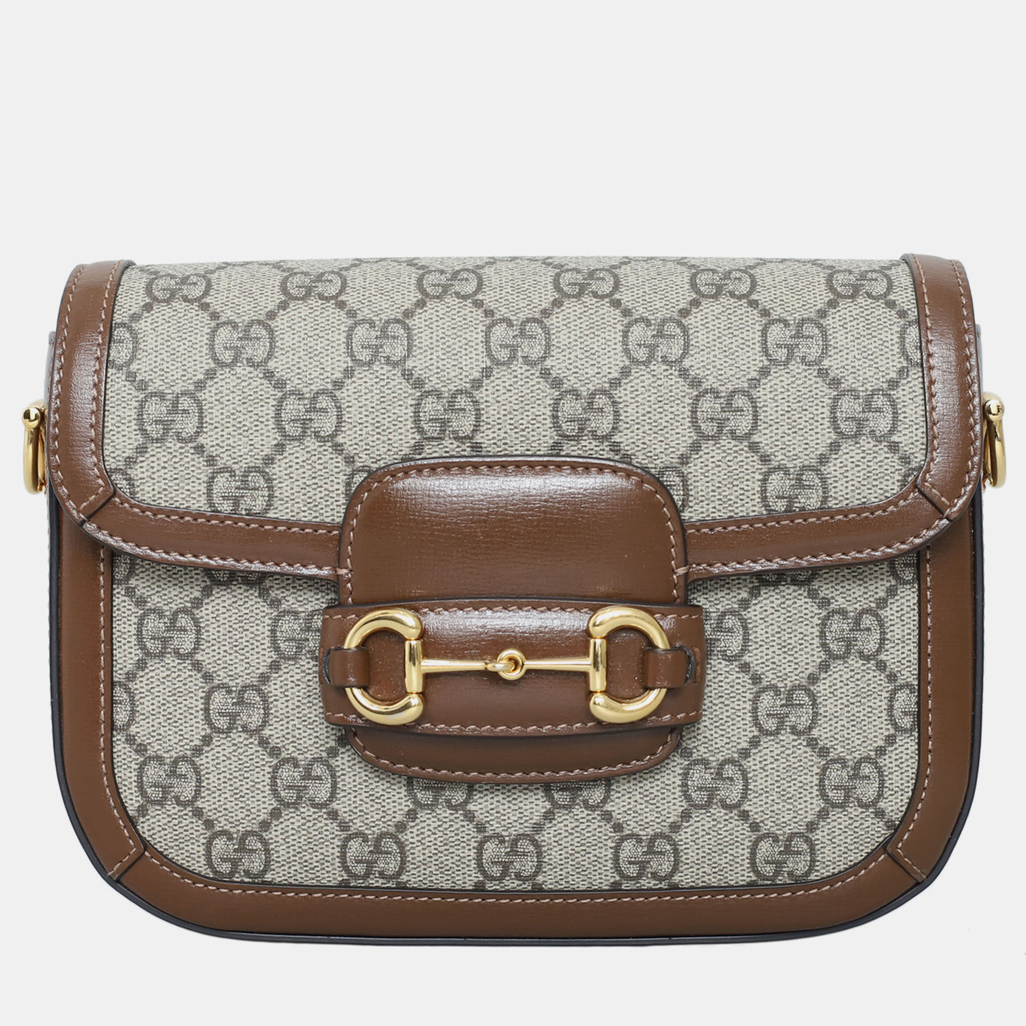 

Mini Horsebit 1955 Shoulder Bag, Beige