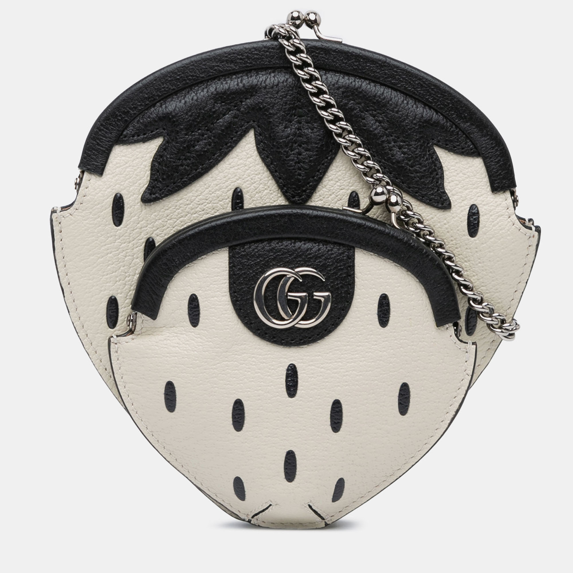 

Gucci White Leather Fruittini Strawberry Crossbody