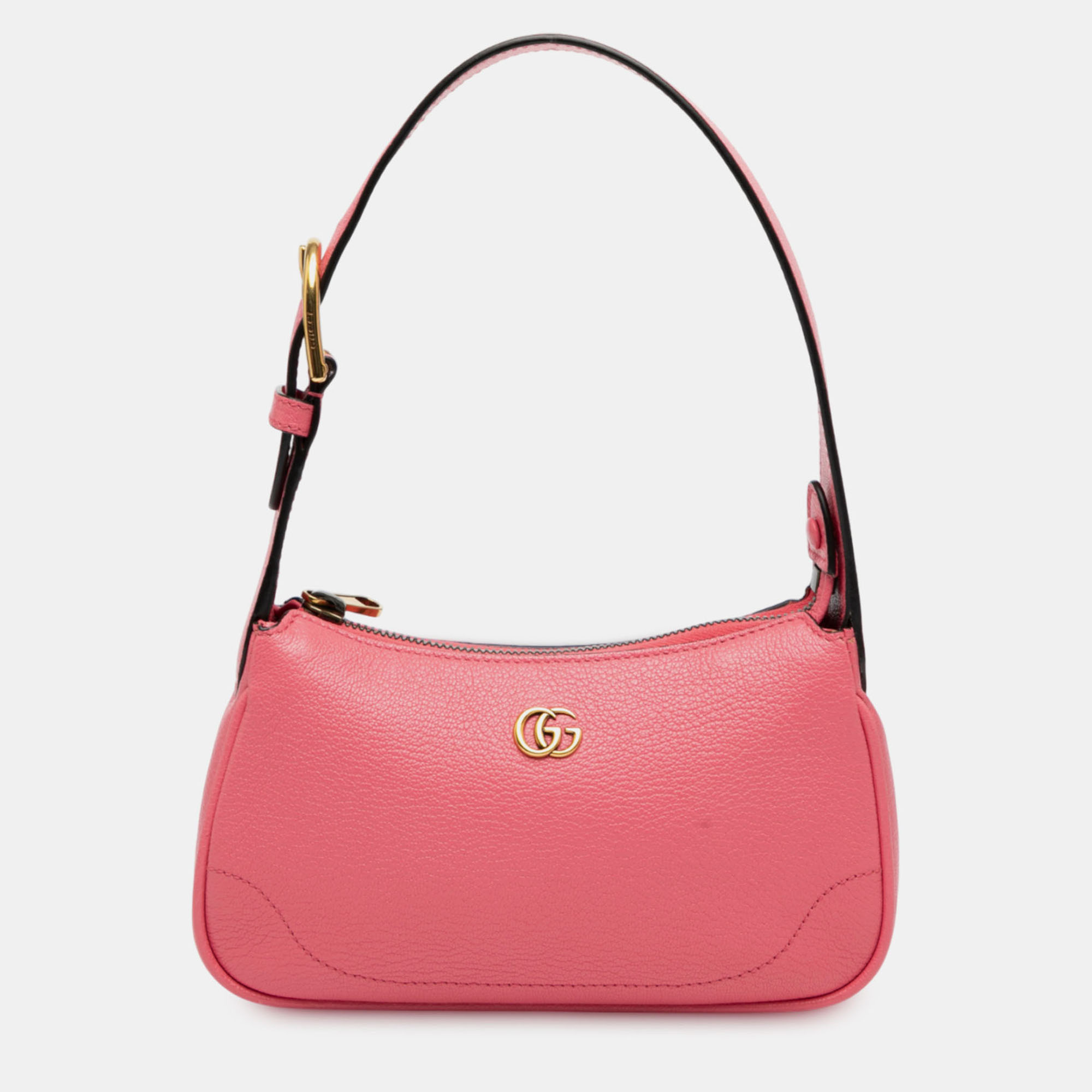 

Gucci Pink Mini Leather Aphrodite Shoulder Bag