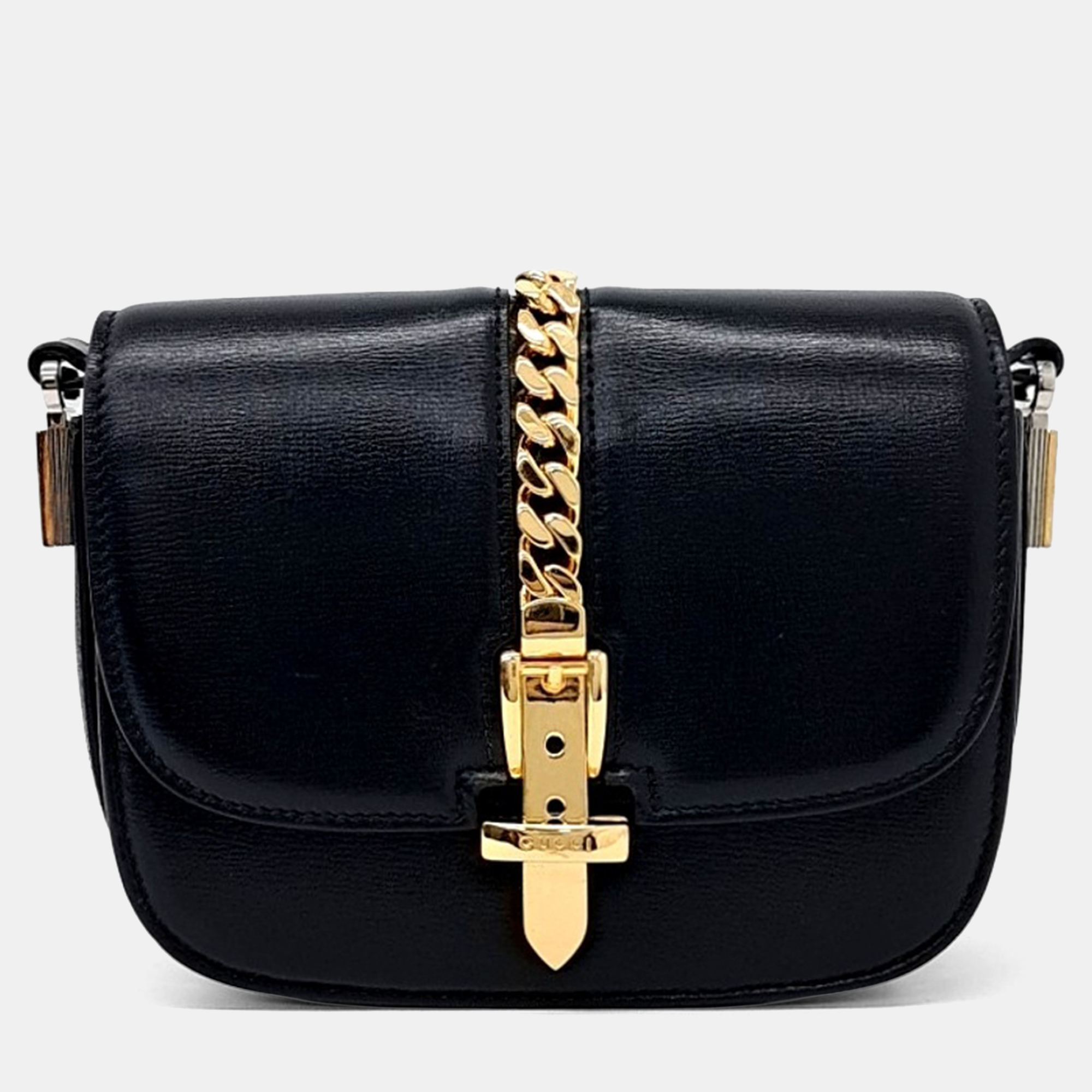 

Gucci Sylvie 1969 Mini Shoulder Bag, Black