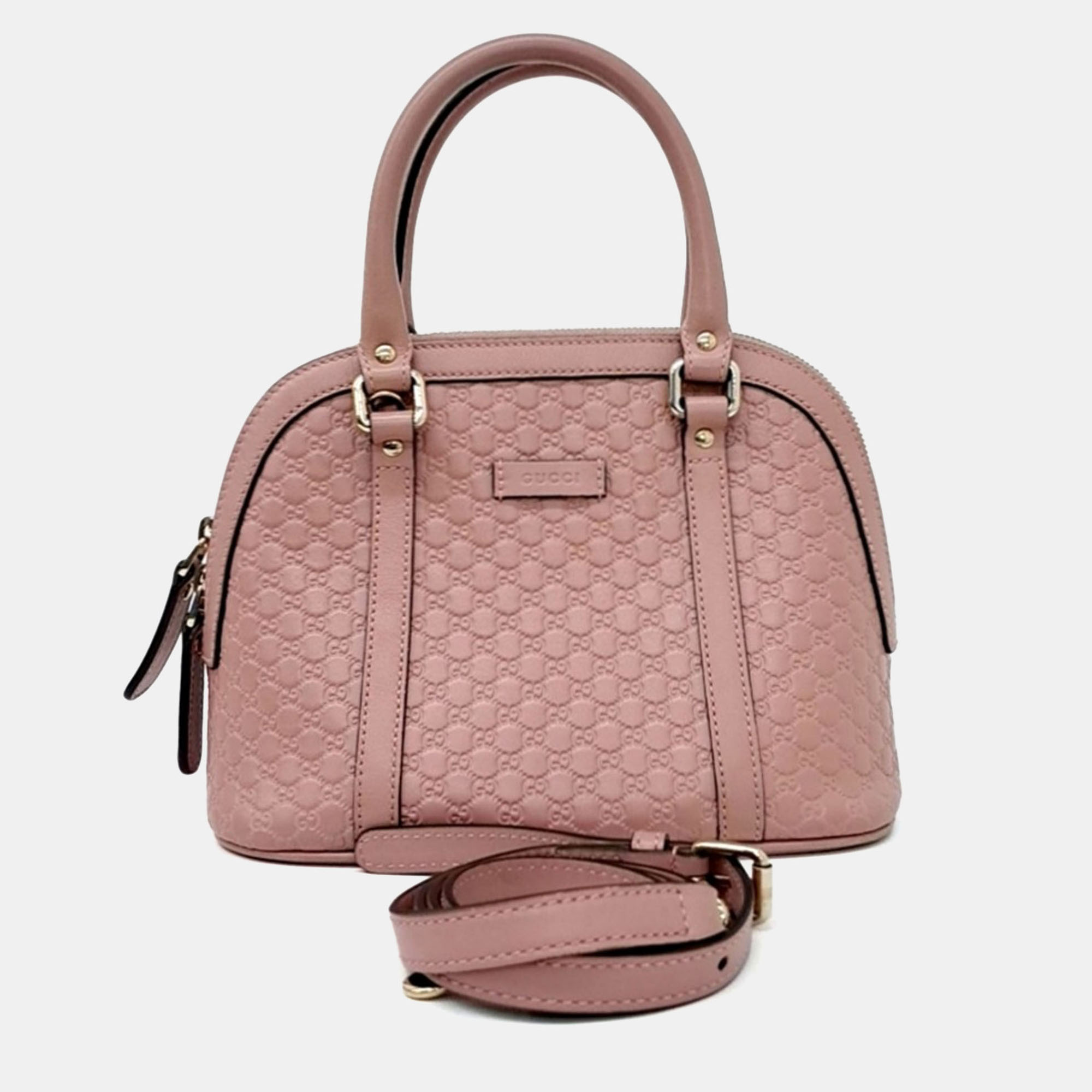 

Gucci Pink Leather Micro Cimaline Mini Dome