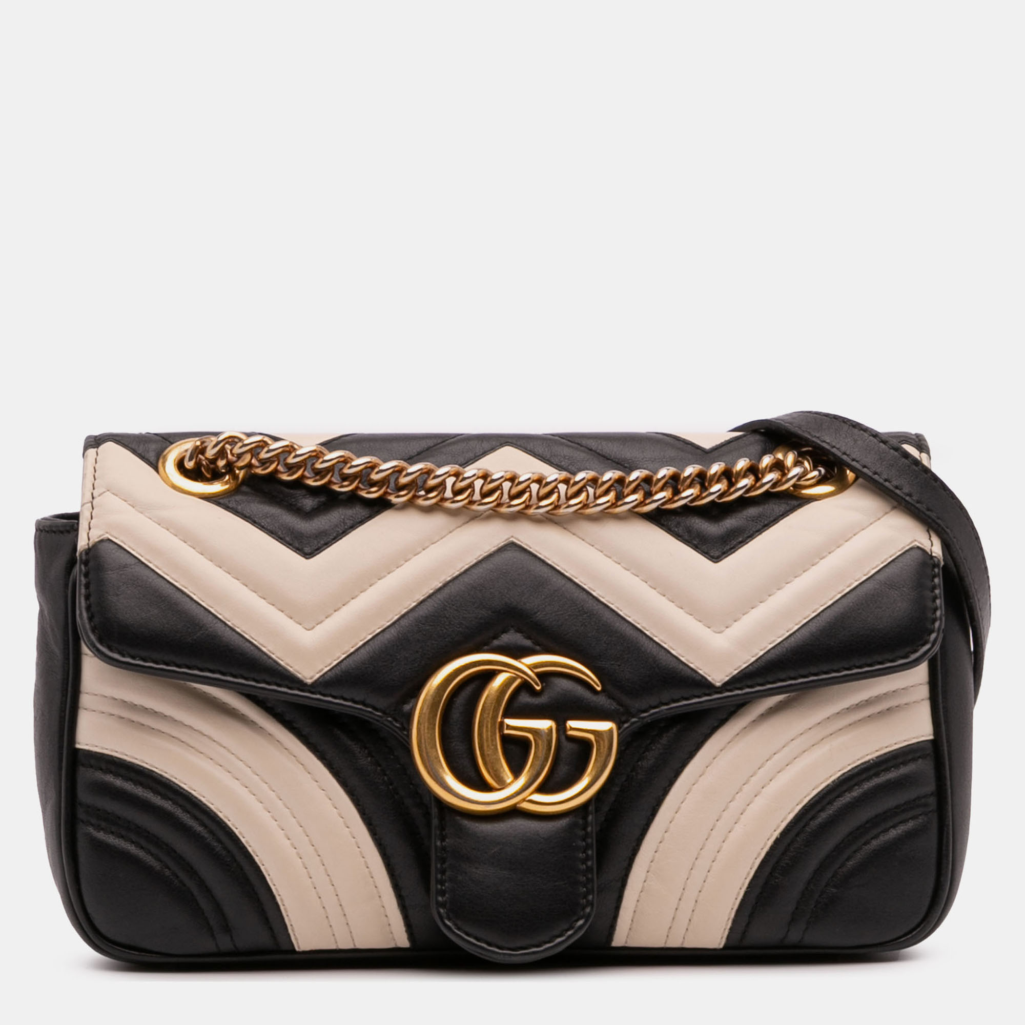 

Gucci GG Marmont Medium Matelassé Leather Shoulder Bag, Black
