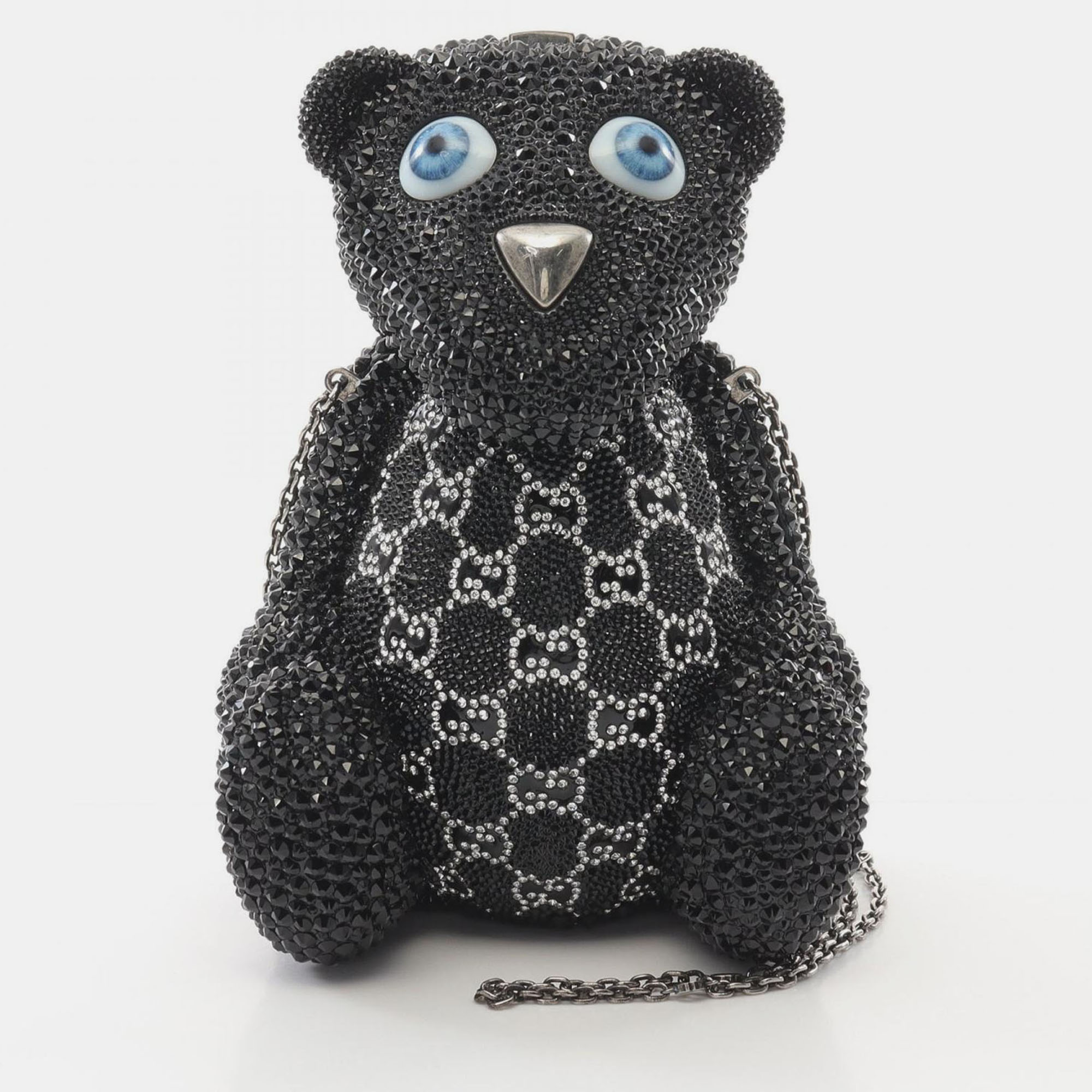 

Gucci GG Teddy Bear Swarovski Black Multicolor Shoulder Bag