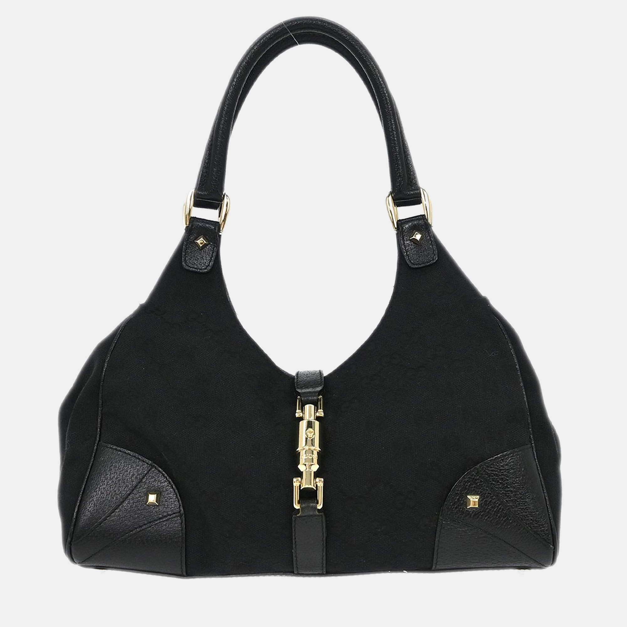 Pre-owned Gucci Black Jackie Handbag