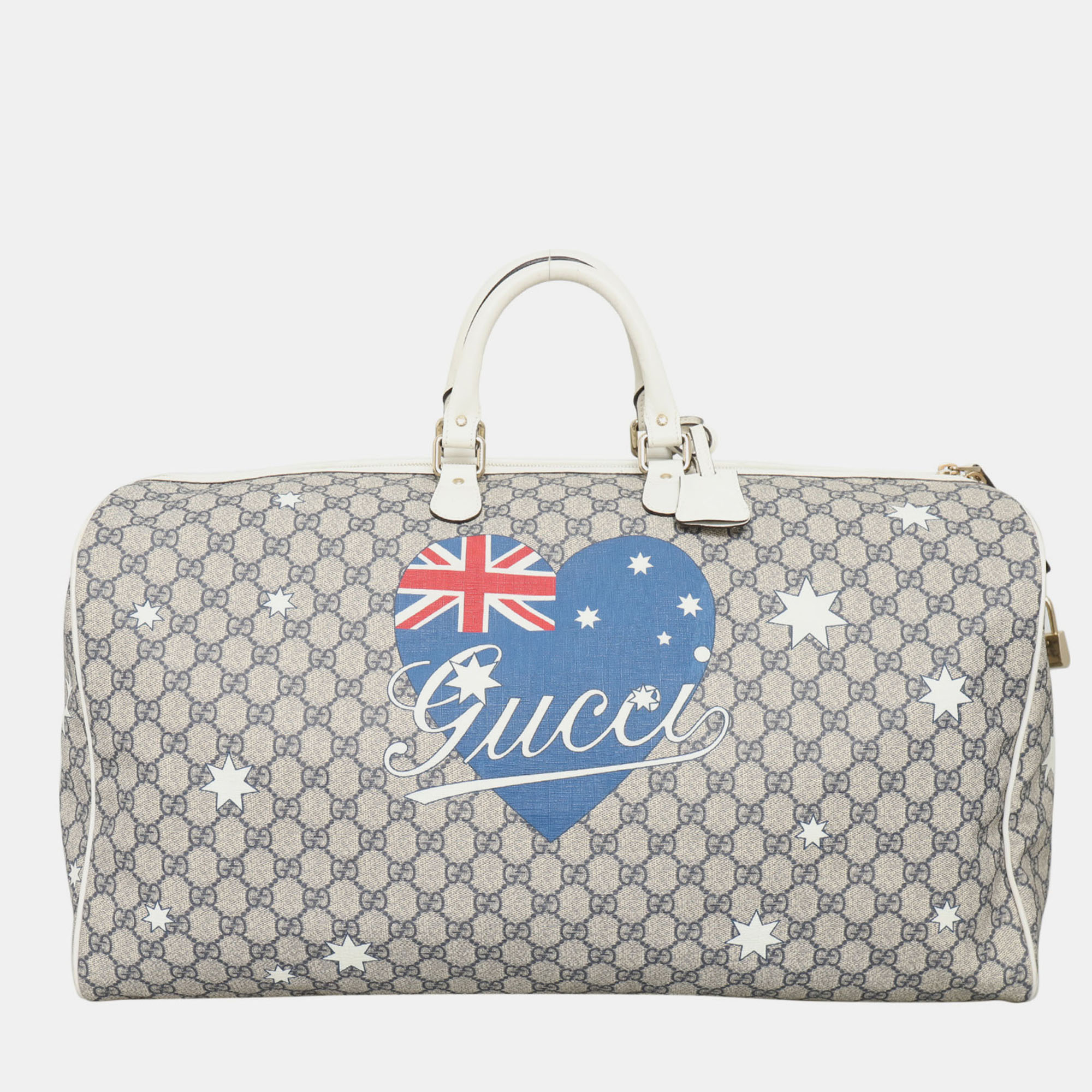 

Gucci Sydney Exclusive Boston Bag, Beige