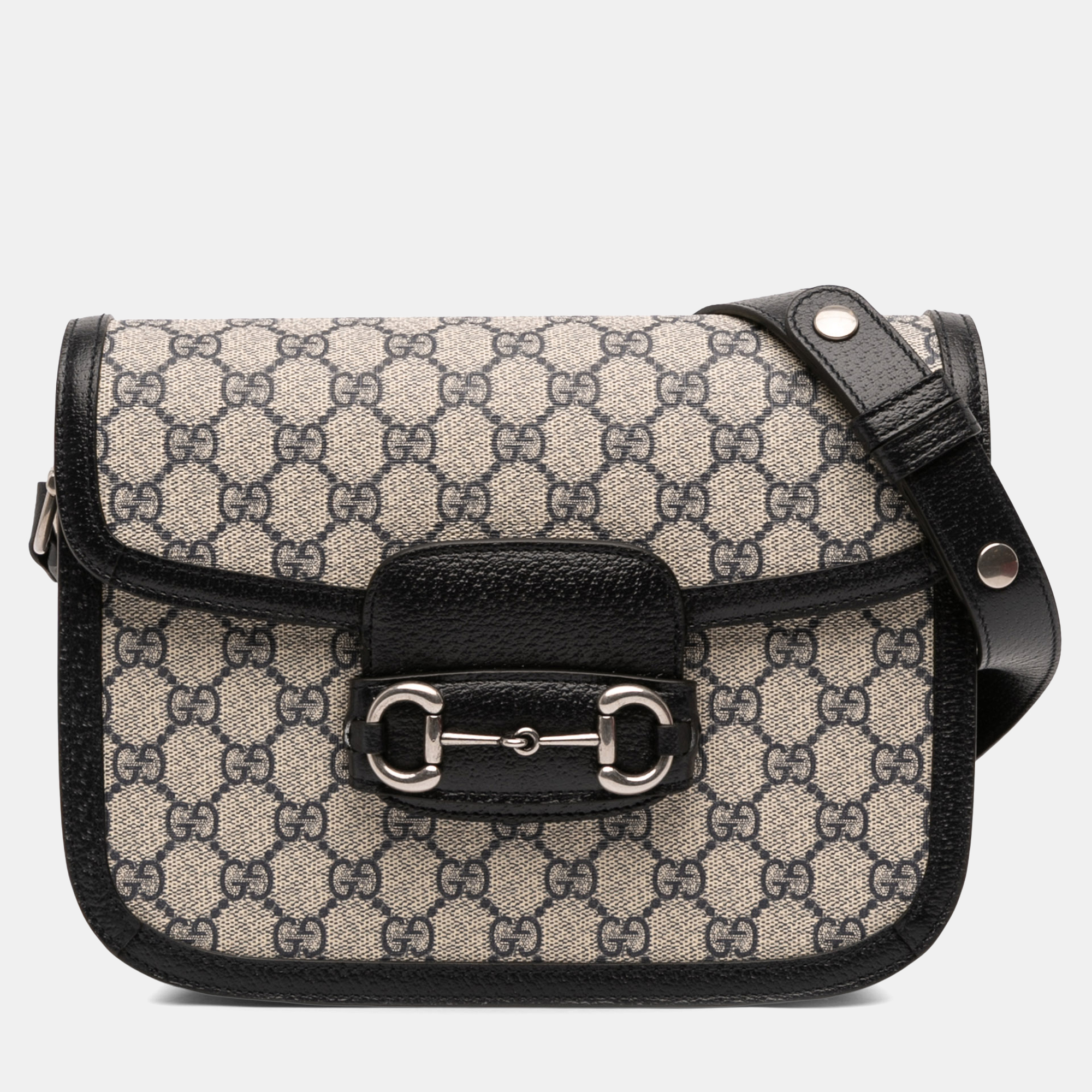 

Gucci Brown Medium GG Supreme Horsebit 1955 Shoulder Bag