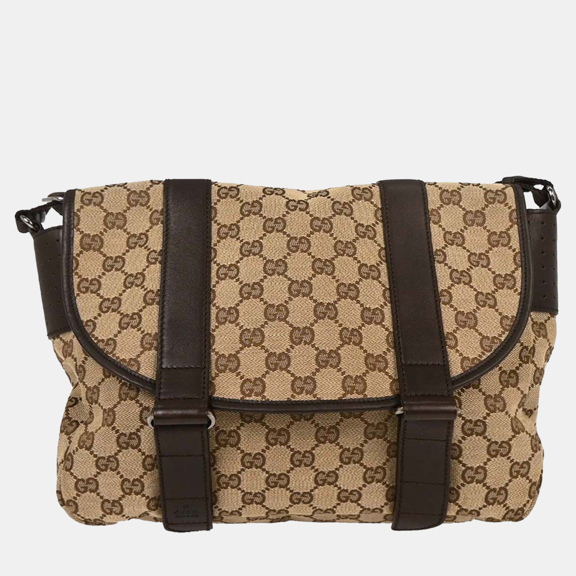 

Gucci Beige Canvas GG Shoulder Bag