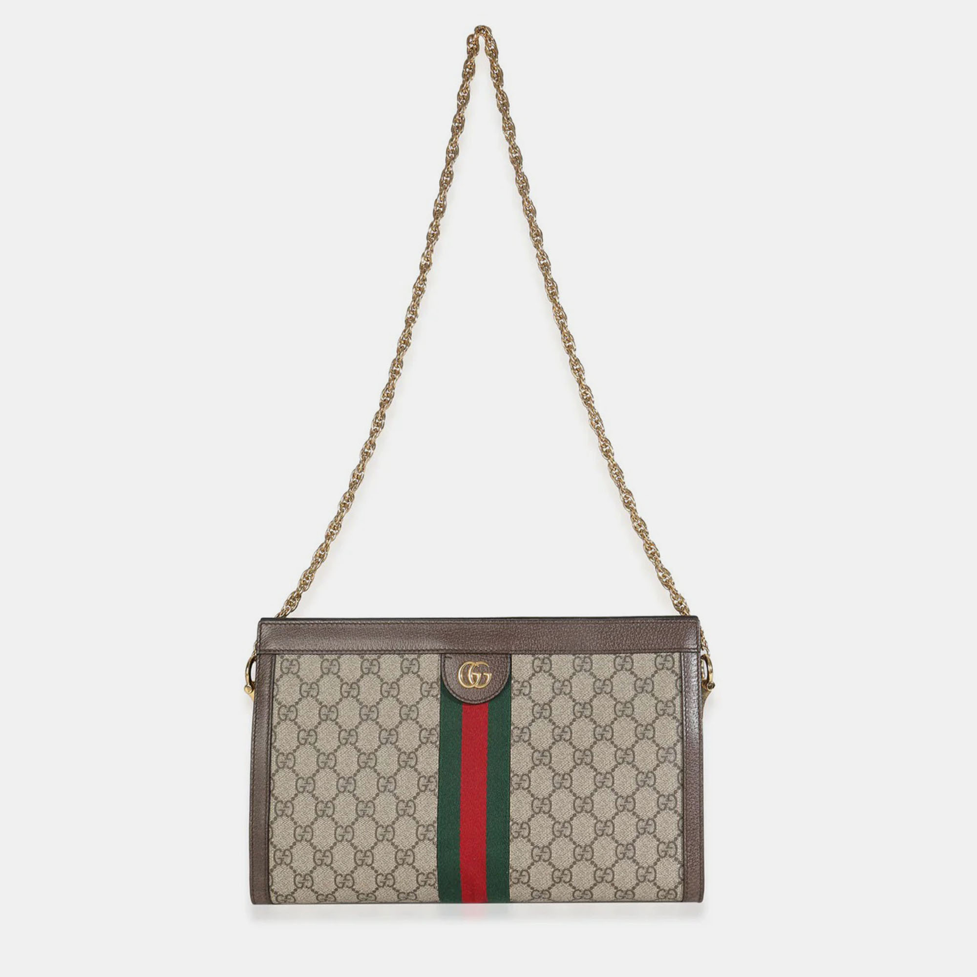 

Gucci Beige GG Supreme Web Ophidia GG Small Shoulder Bag