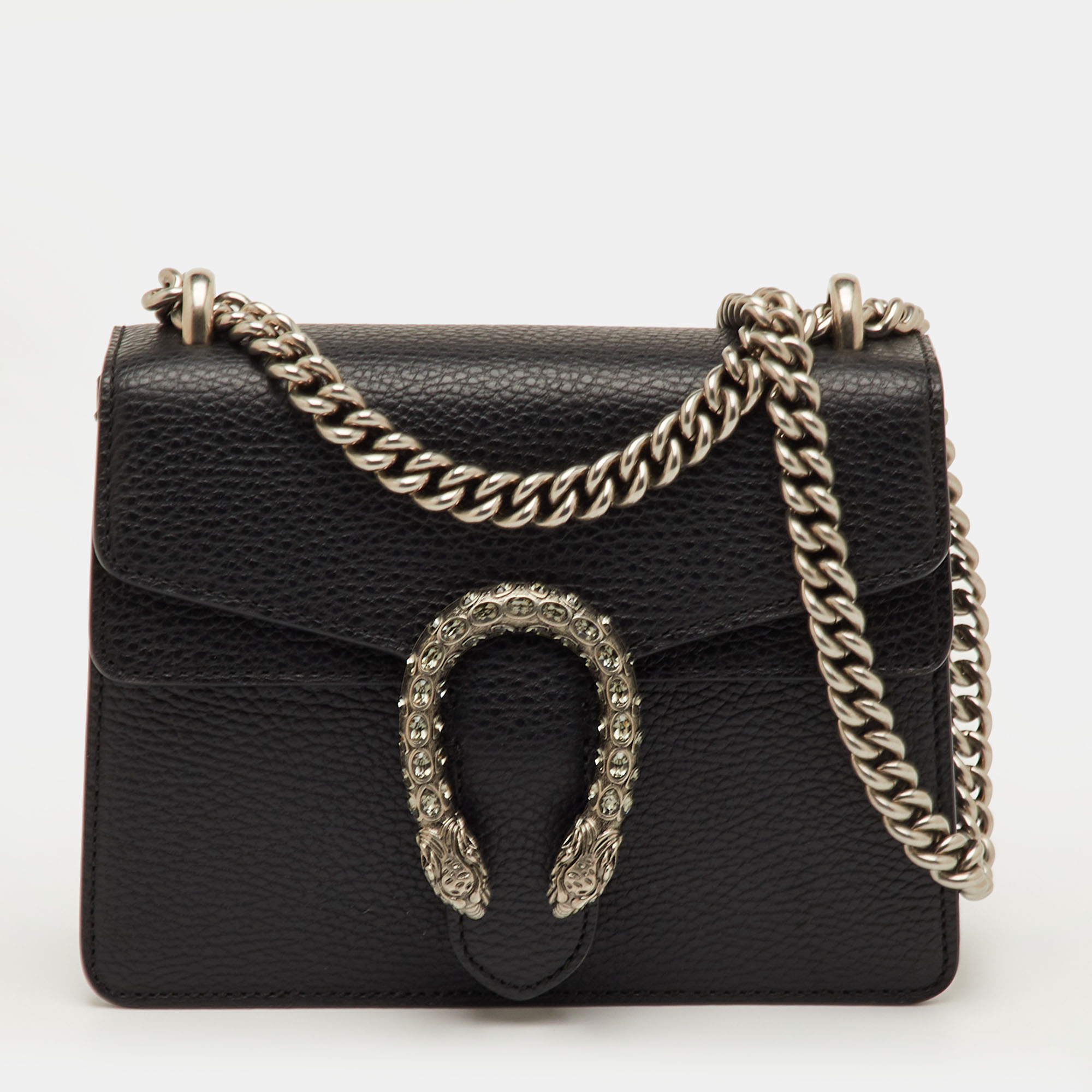 

Gucci Dionysus Mini Black Leather Crossbody Bag