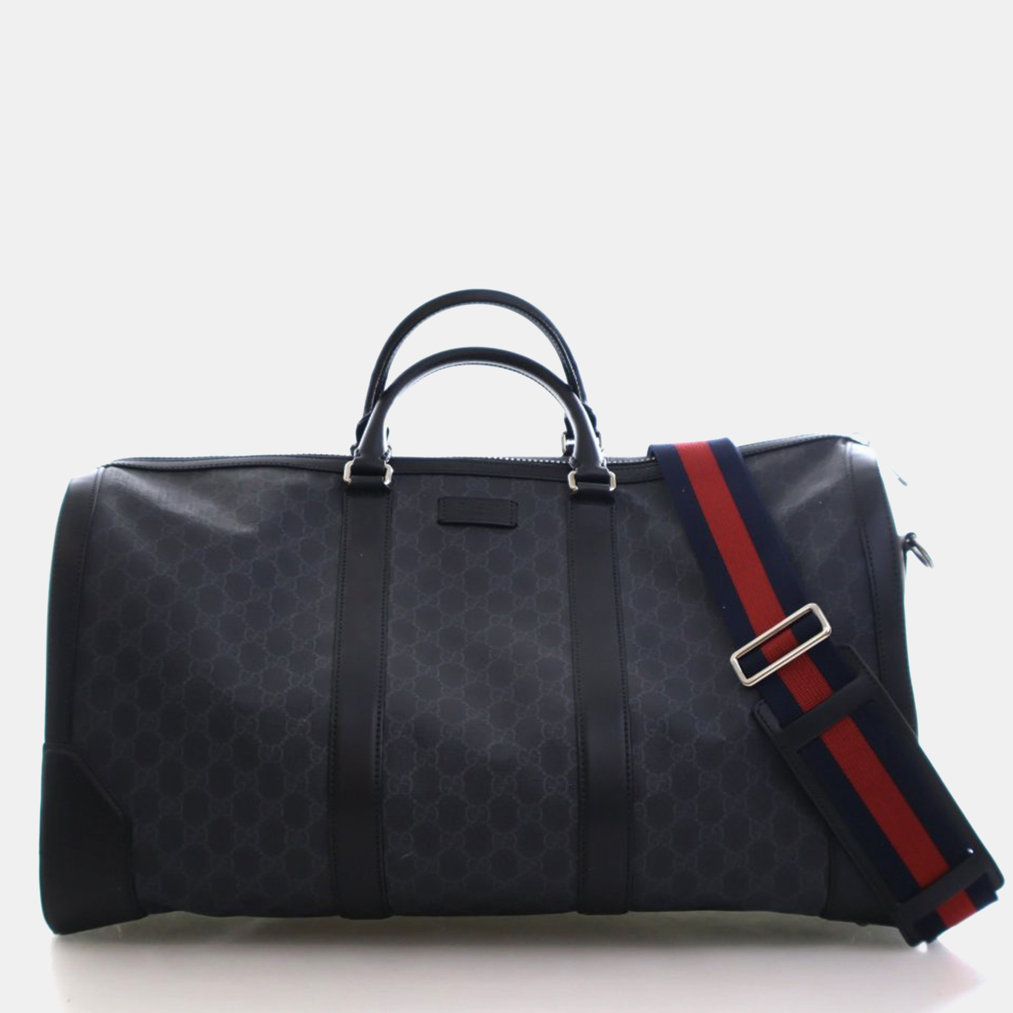 

Gucci Large GG Supreme Duffle, Black