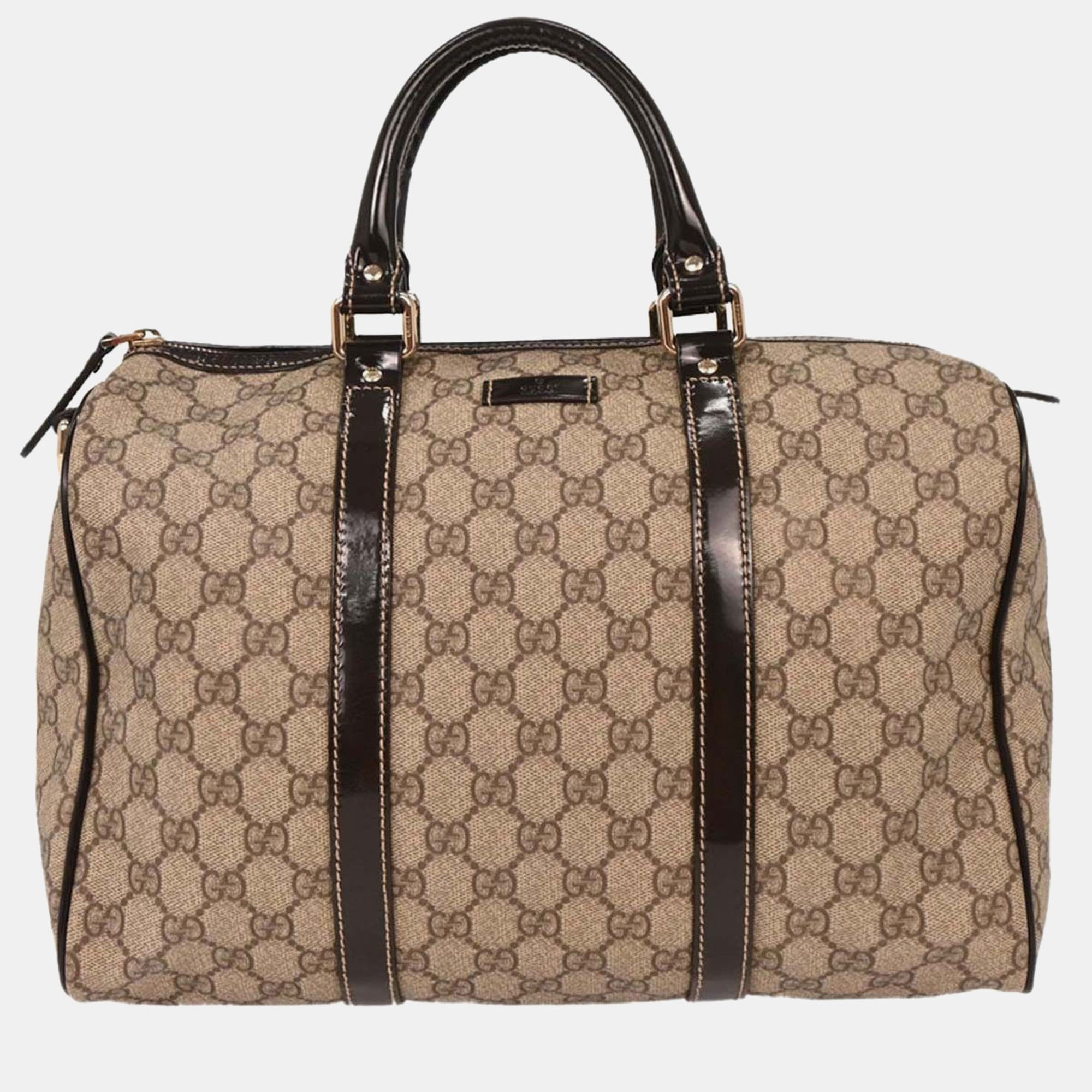 

Gucci Beige GG Duffle Handbag