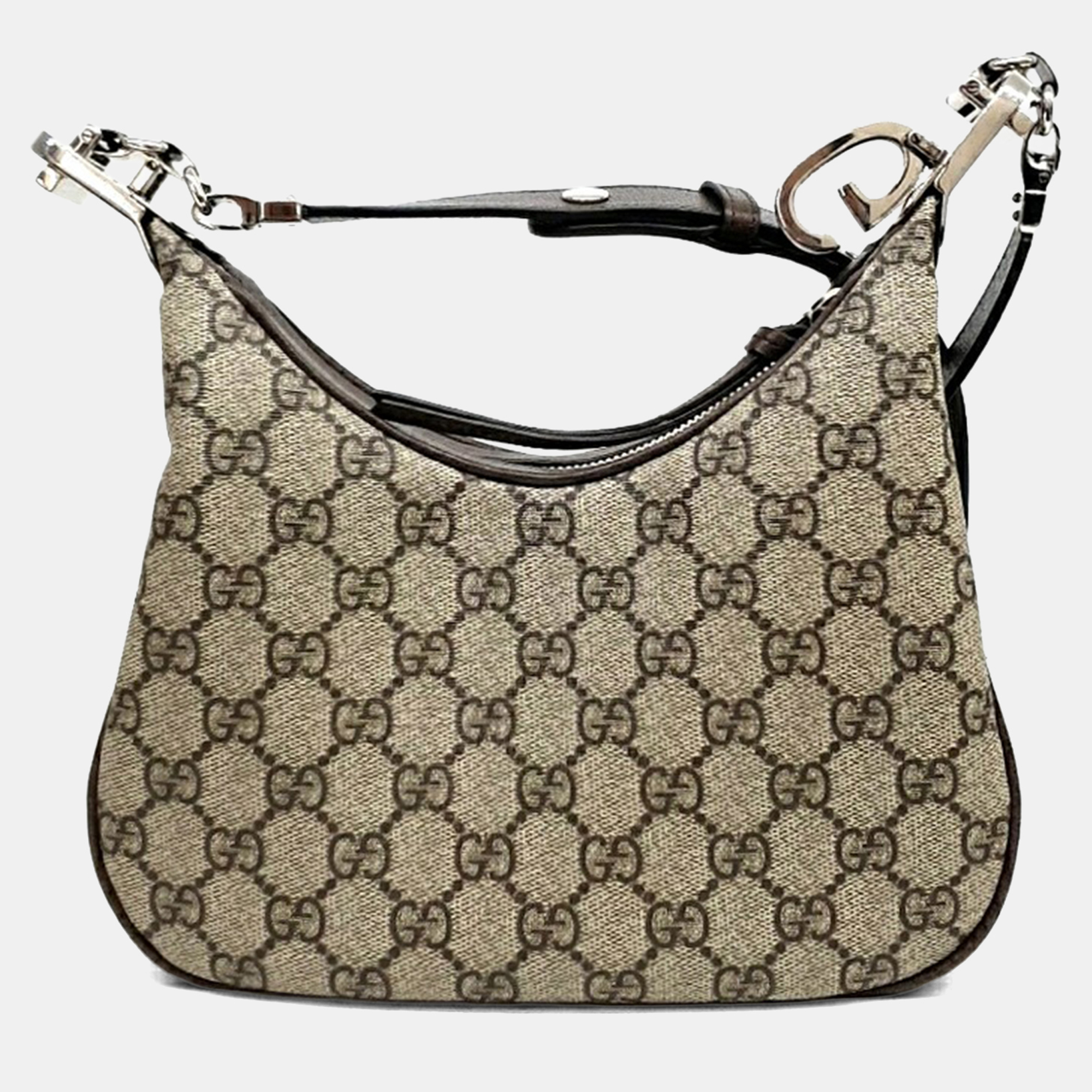 

Gucci Beige PVC Atache Small Shoulder Bag