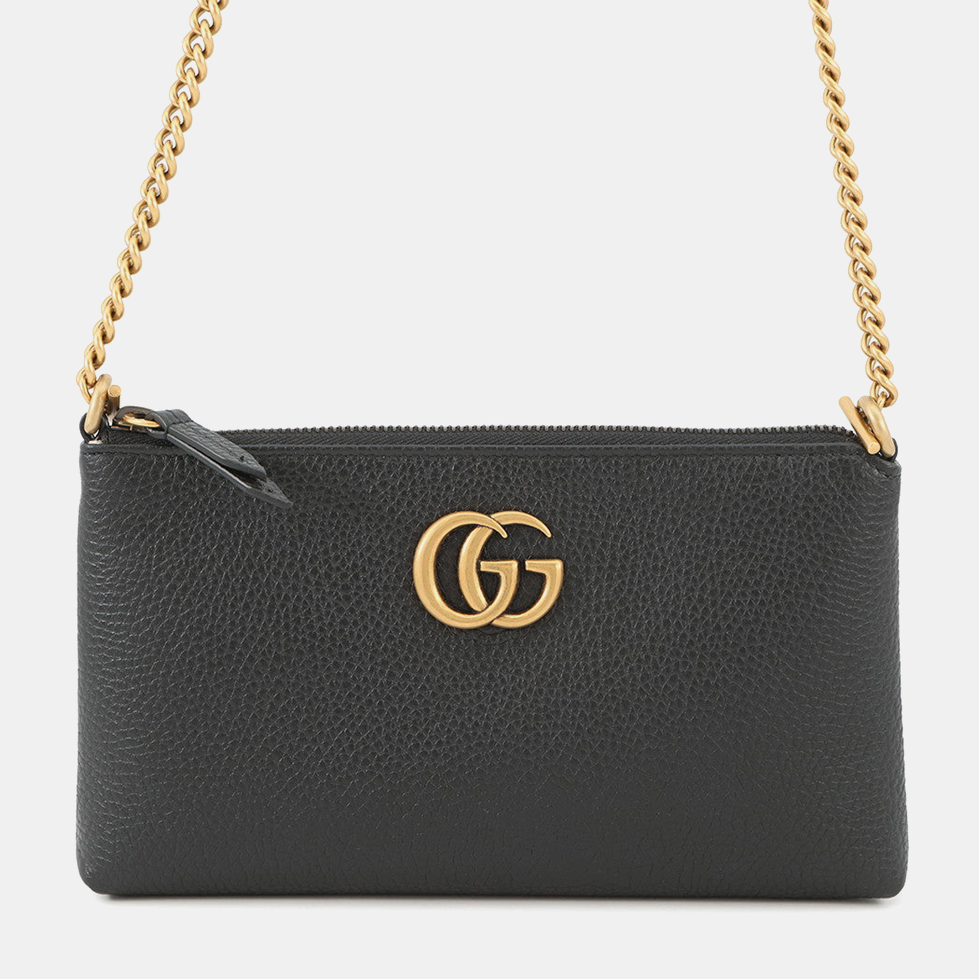 

Gucci Shoulder Bag Gg Marmont Black Leather