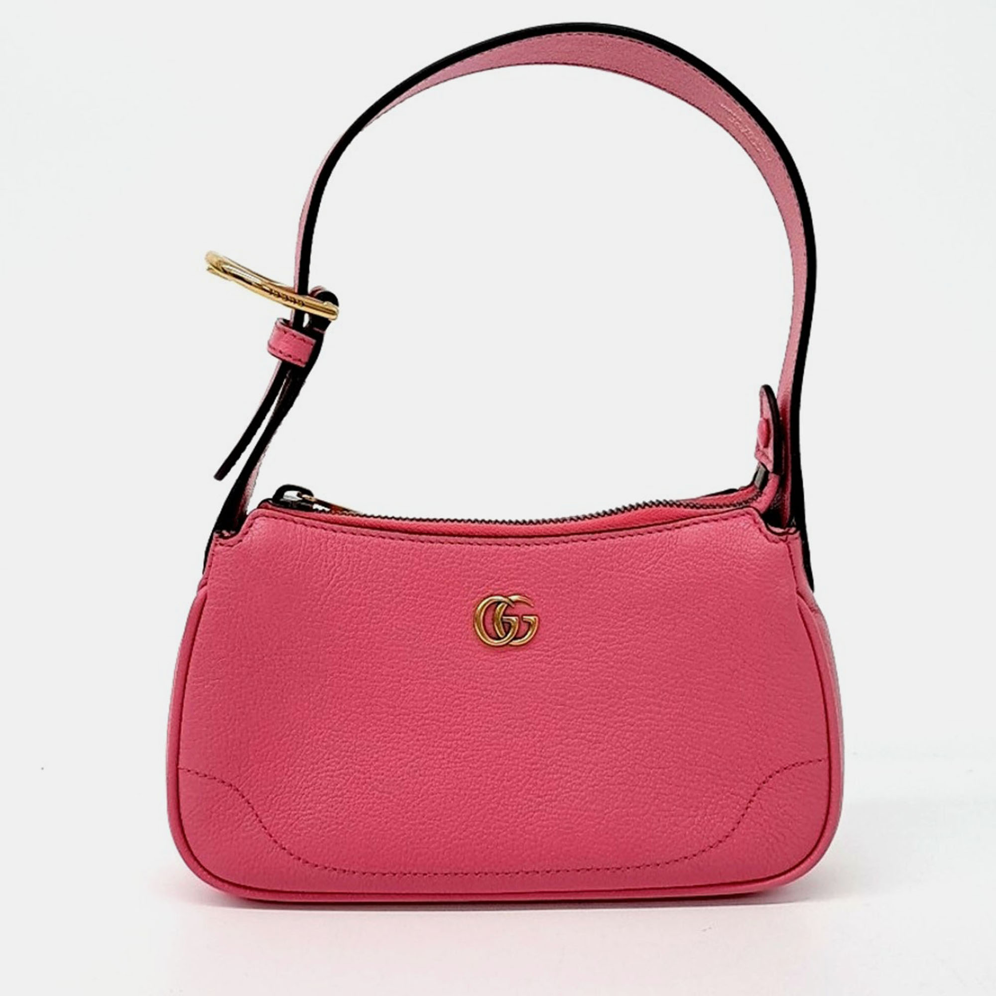 

Gucci Pink Leather Aphrodite Mini Shoulder Bag