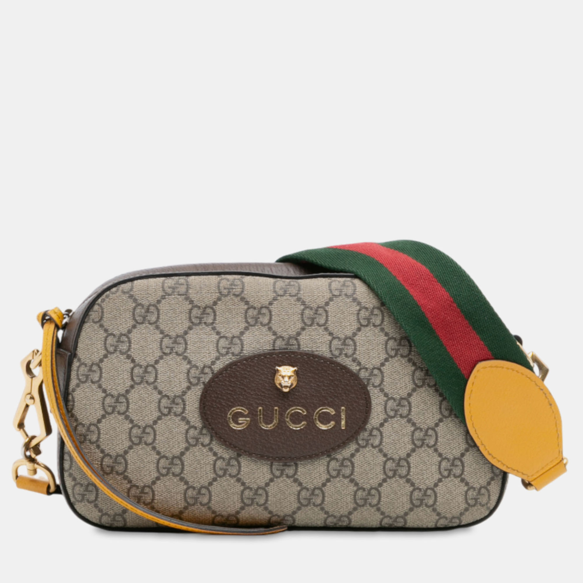 

Gucci Brown GG Supreme Web Neo Vintage Crossbody