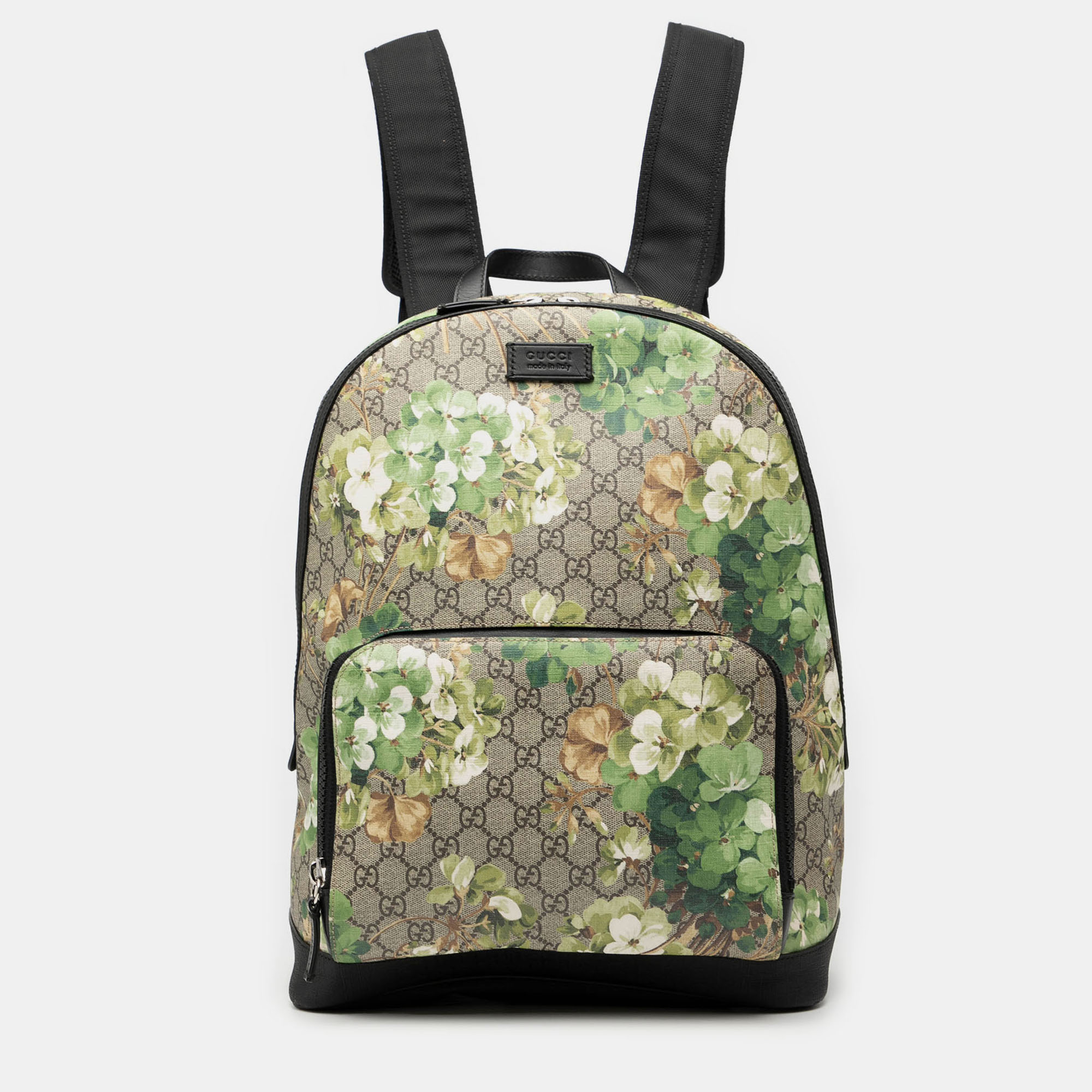 

Gucci Brown Medium GG Supreme Blooms Eden Backpack