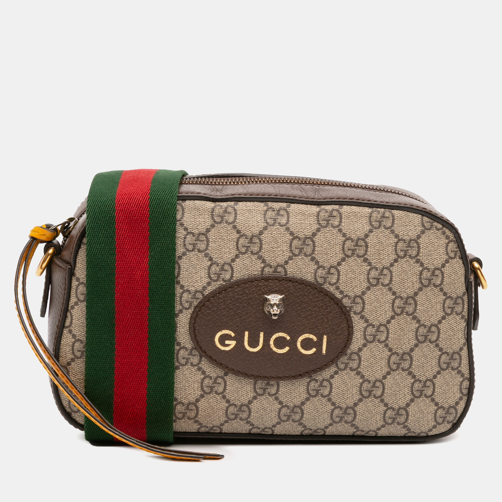 

Gucci Brown GG Supreme Web Neo Vintage Crossbody