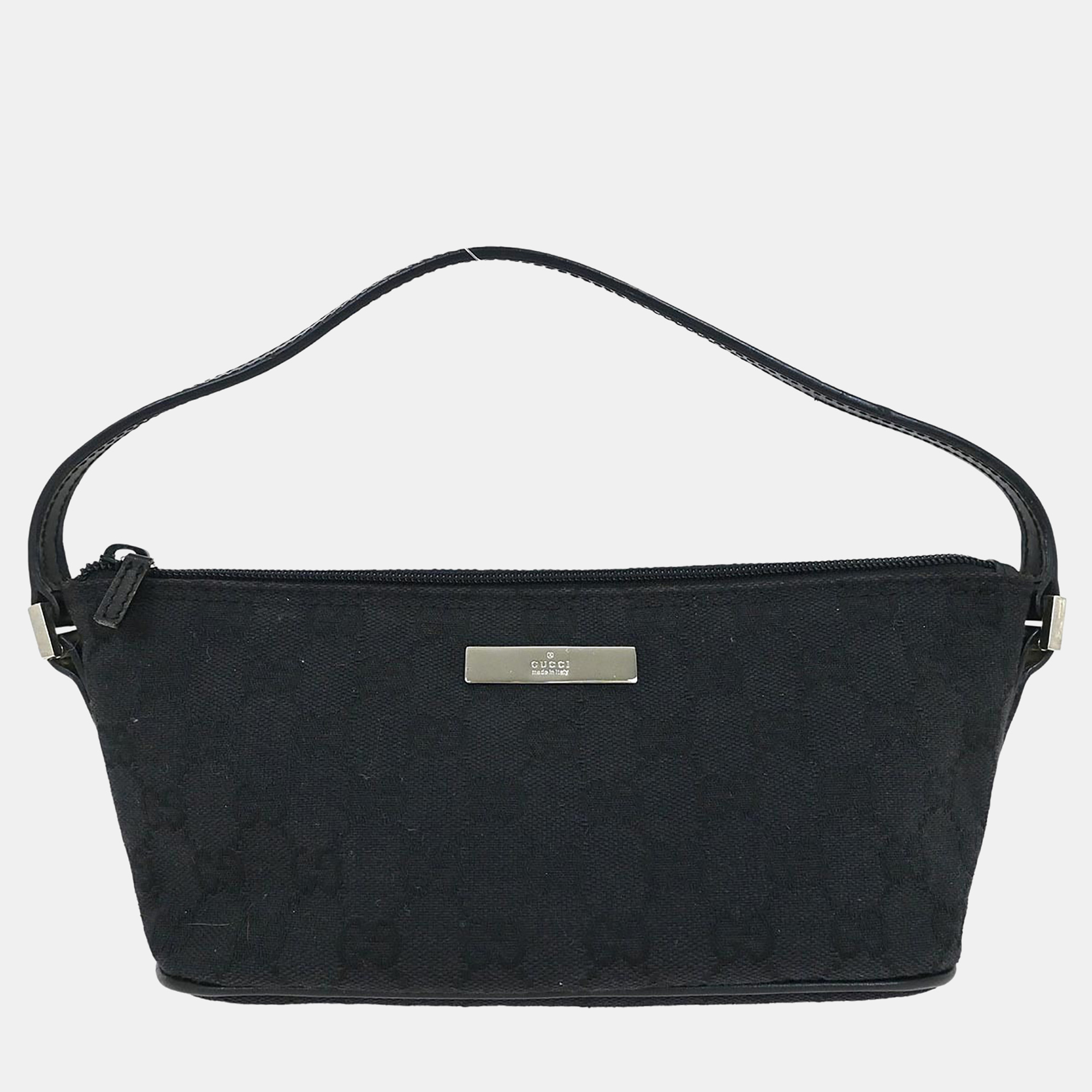 

Gucci Black Gg Handbag