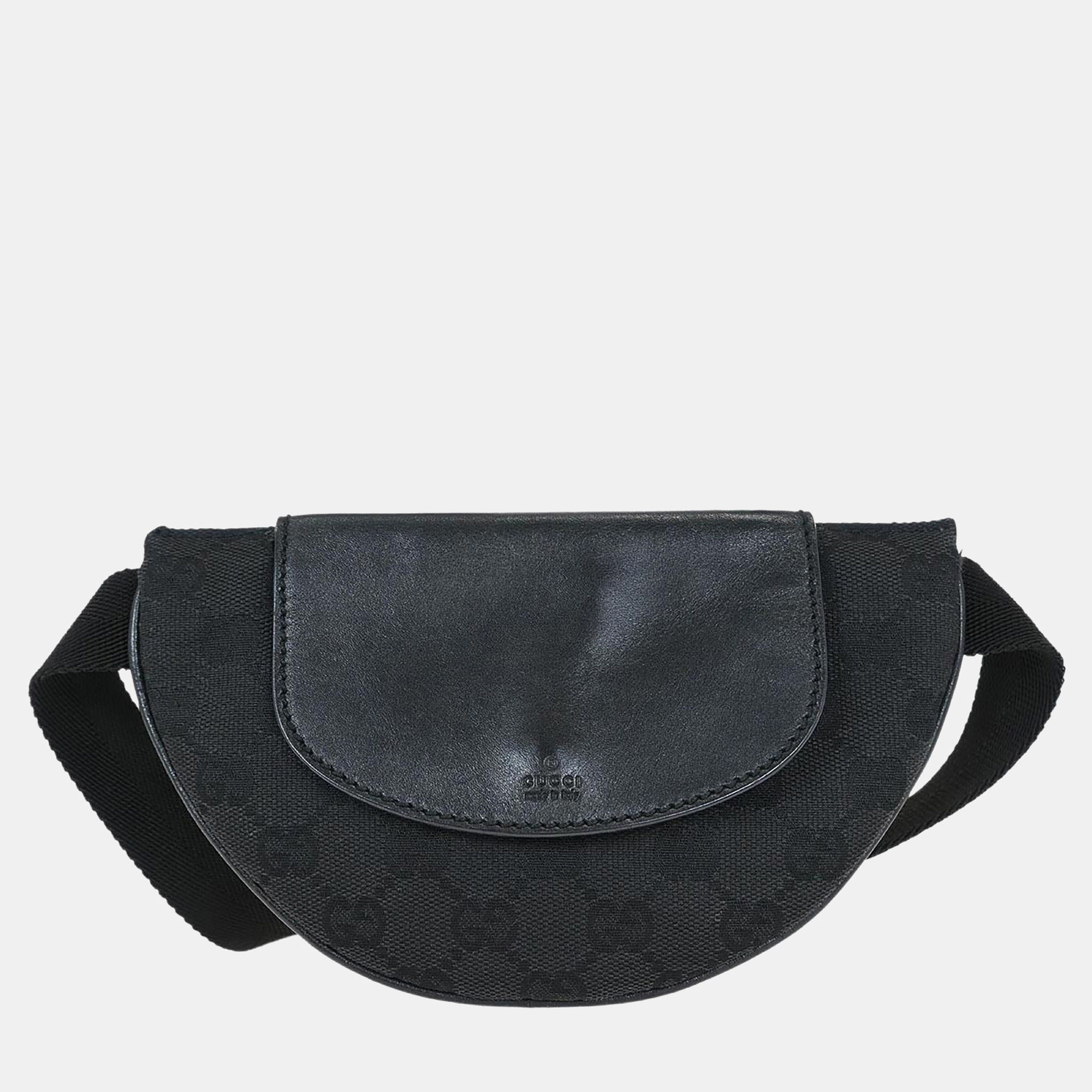 

Gucci Black Gg Bum Bag